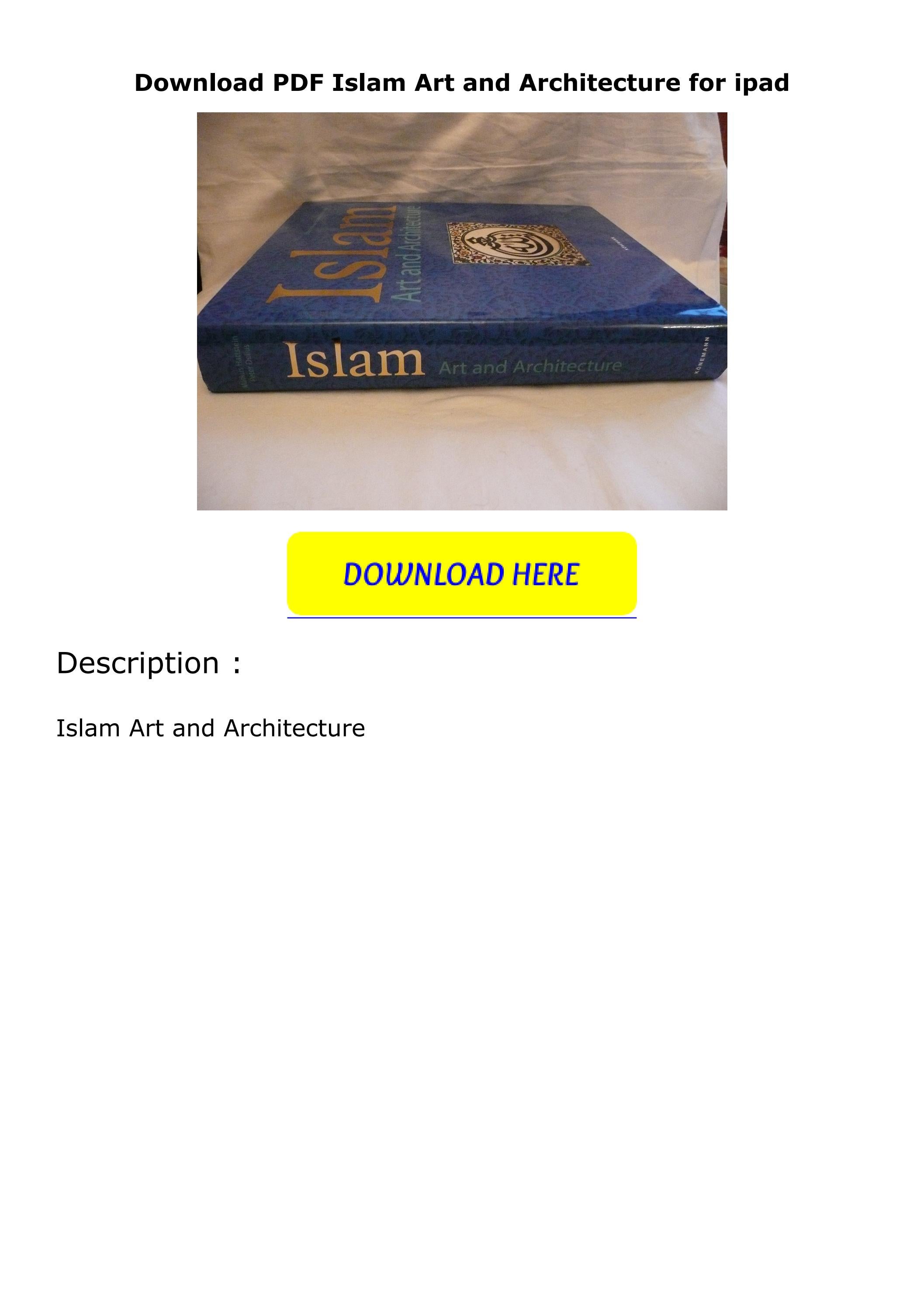 Download PDF Islam Art and Architecture for ipad by ElishaSwanson Issuu