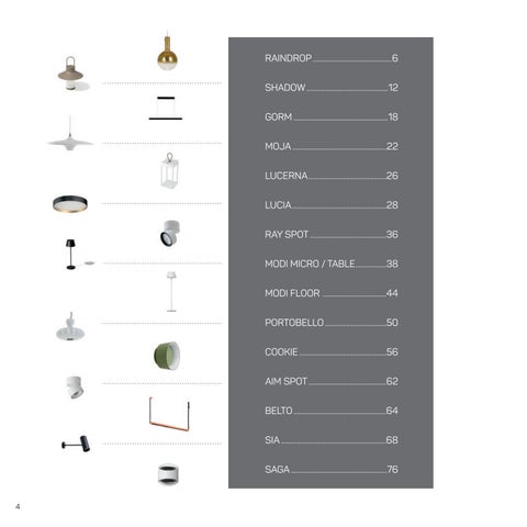 LOOM Design 灯饰目录 2024 without prices 第 4 页
