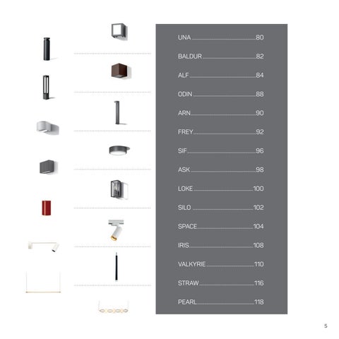 LOOM Design 灯饰目录 2024 without prices 第 5 页