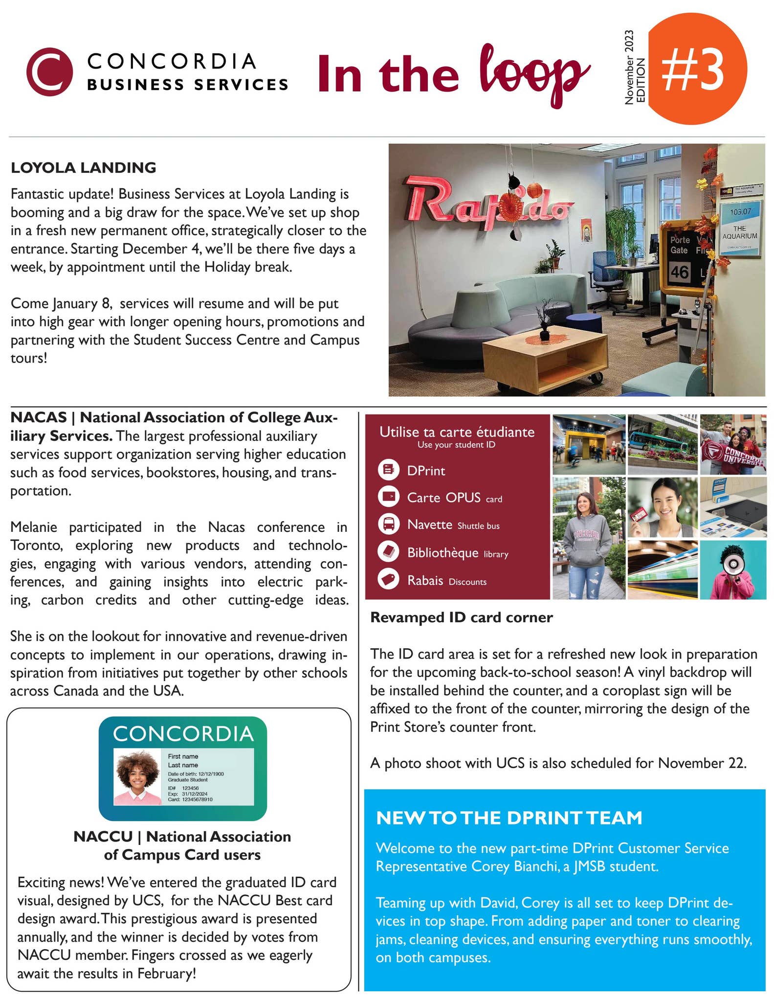 In the Loop November 2023 edition by Concordia Business Services - Issuu
