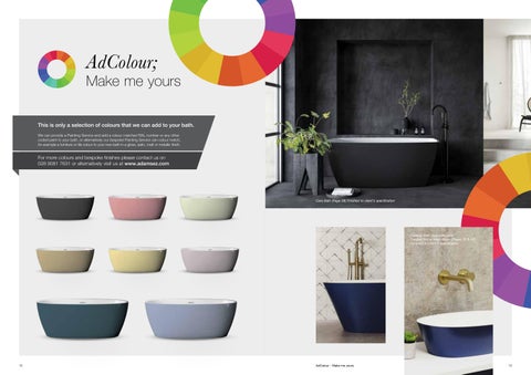 chadwicks 家具目录 · Adamza Bathrooms 第 10 页