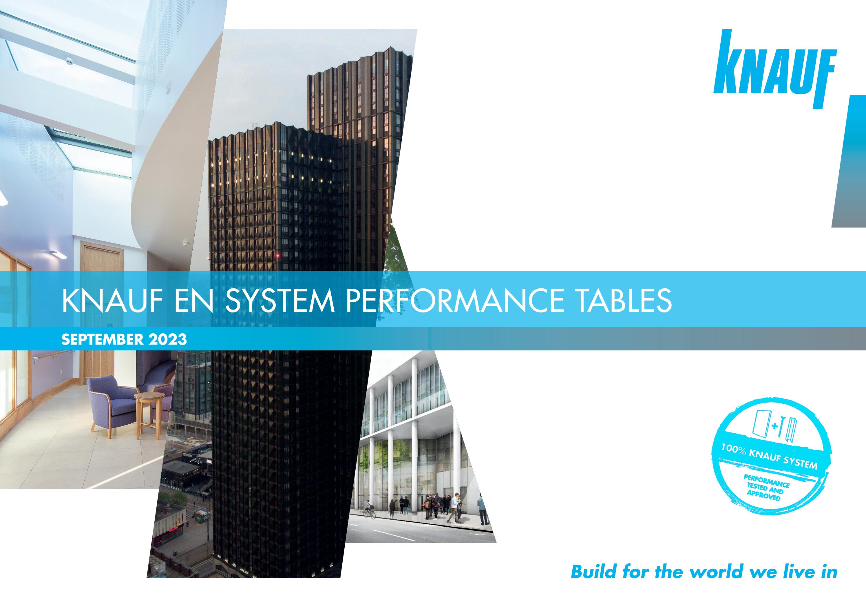 Knauf System Performance Tables by KnaufUK - Issuu
