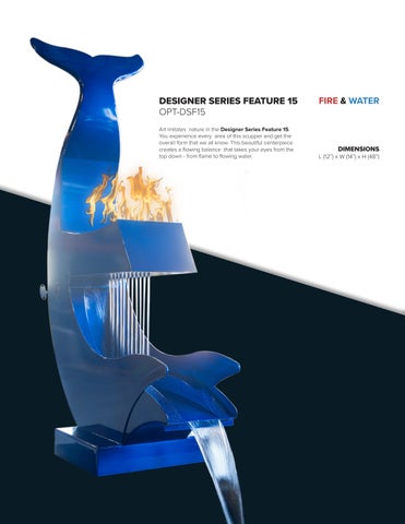 设计师 家具系列 Fire × Water Features 第 10 页