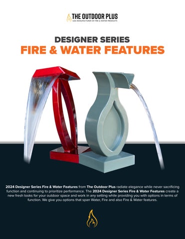 设计师 家具系列 Fire × Water Features 第 11 页