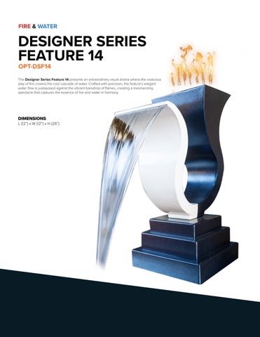 设计师 家具系列 Fire × Water Features 第 9 页