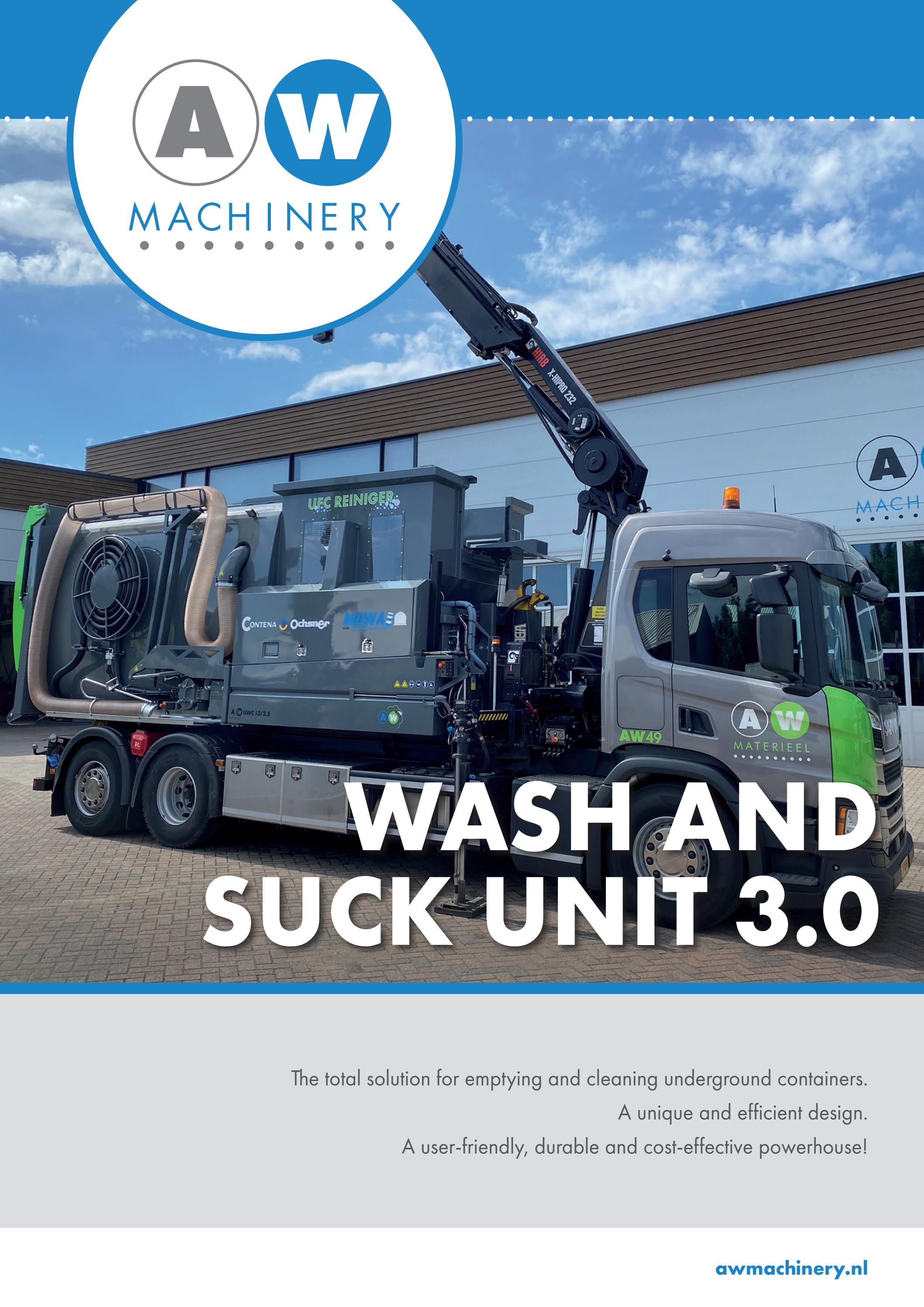 AW Machinery | Wash and suck unit 3.0 by ComSi - Issuu