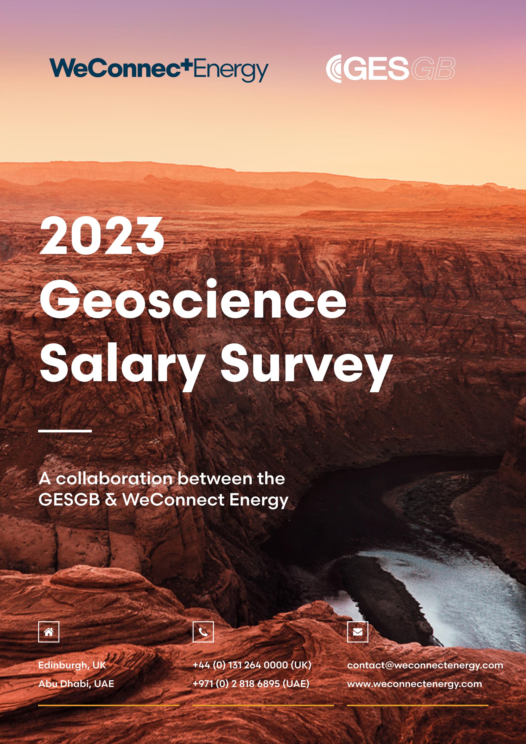 2023 Geoscience Salary Survey by PESGB Issuu