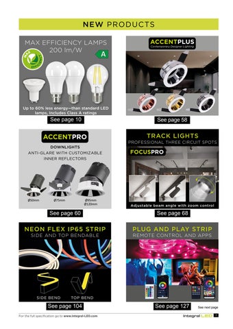 INTEGRAL MEMORY PLC Integral LED 灯饰手册 第 7 页