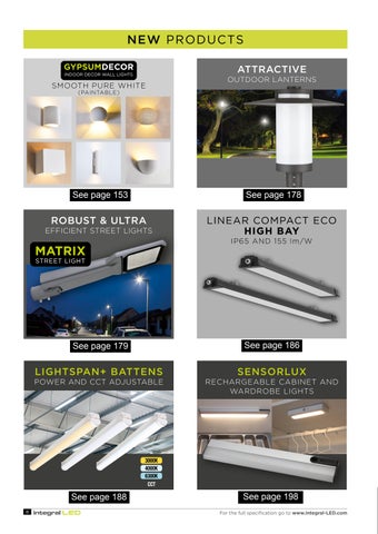 INTEGRAL MEMORY PLC Integral LED 灯饰手册 第 8 页