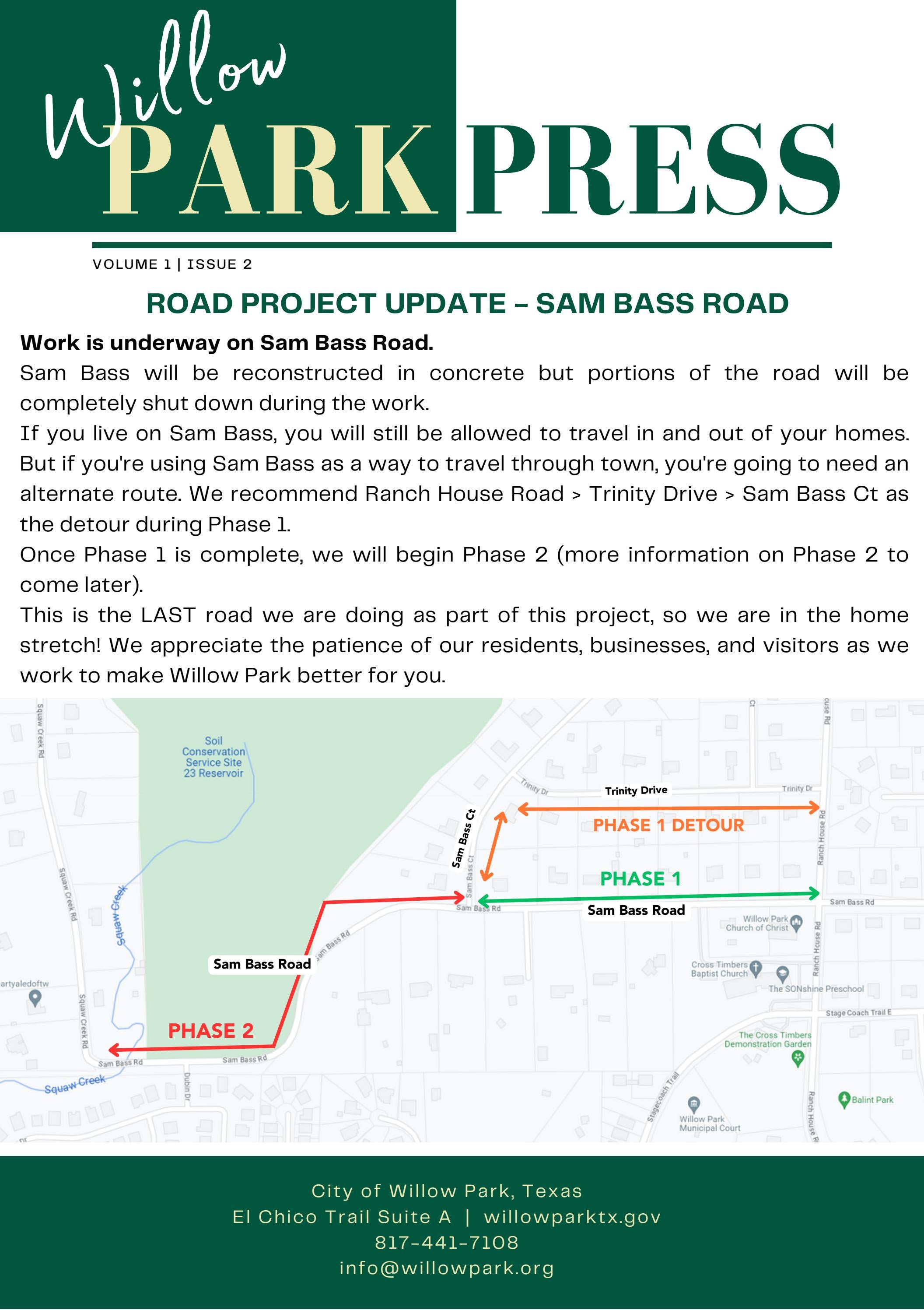 November 2023 Newsletter by City of Willow Park, Texas Issuu
