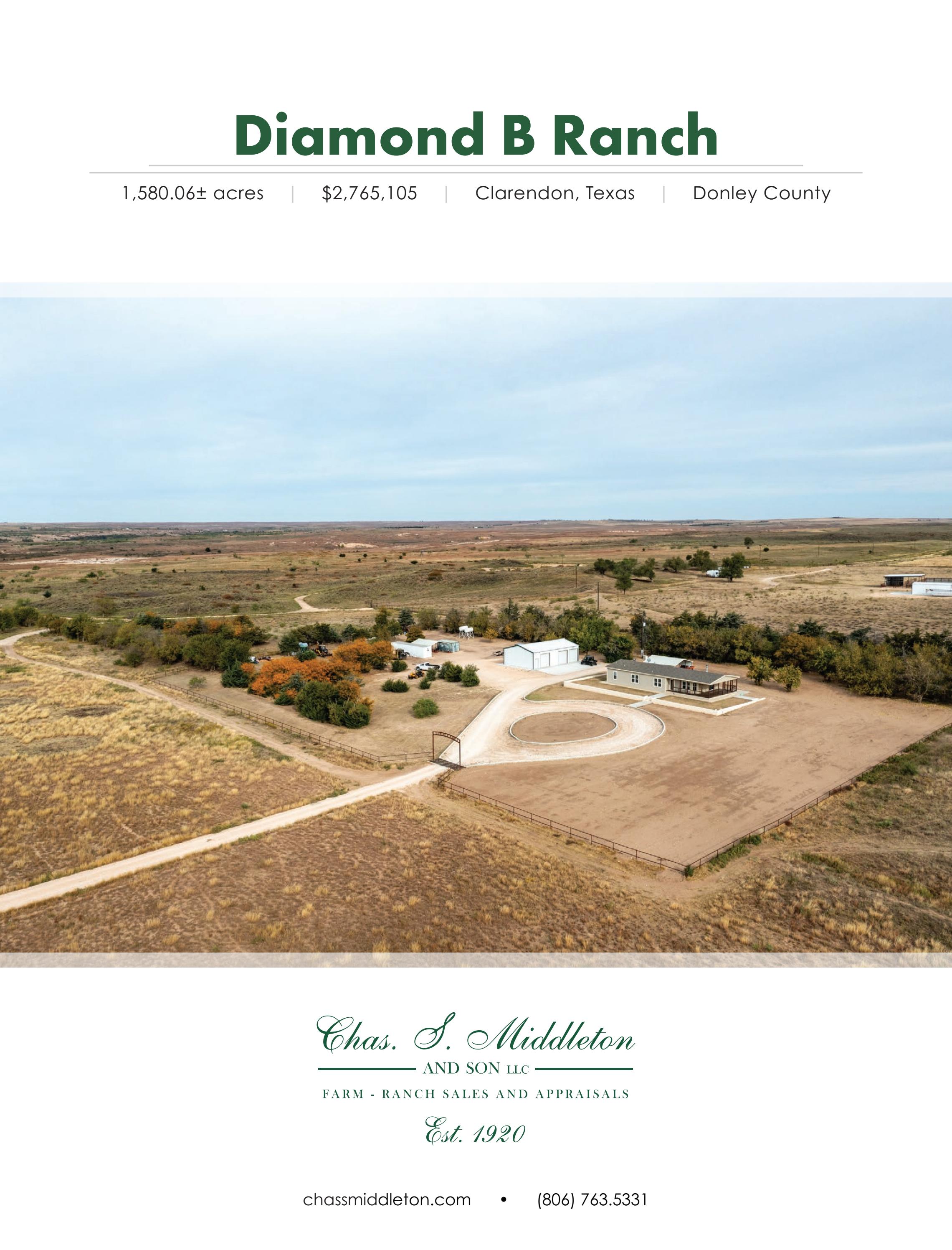 Diamond B Ranch Donley County, Ranch by csmandson Issuu