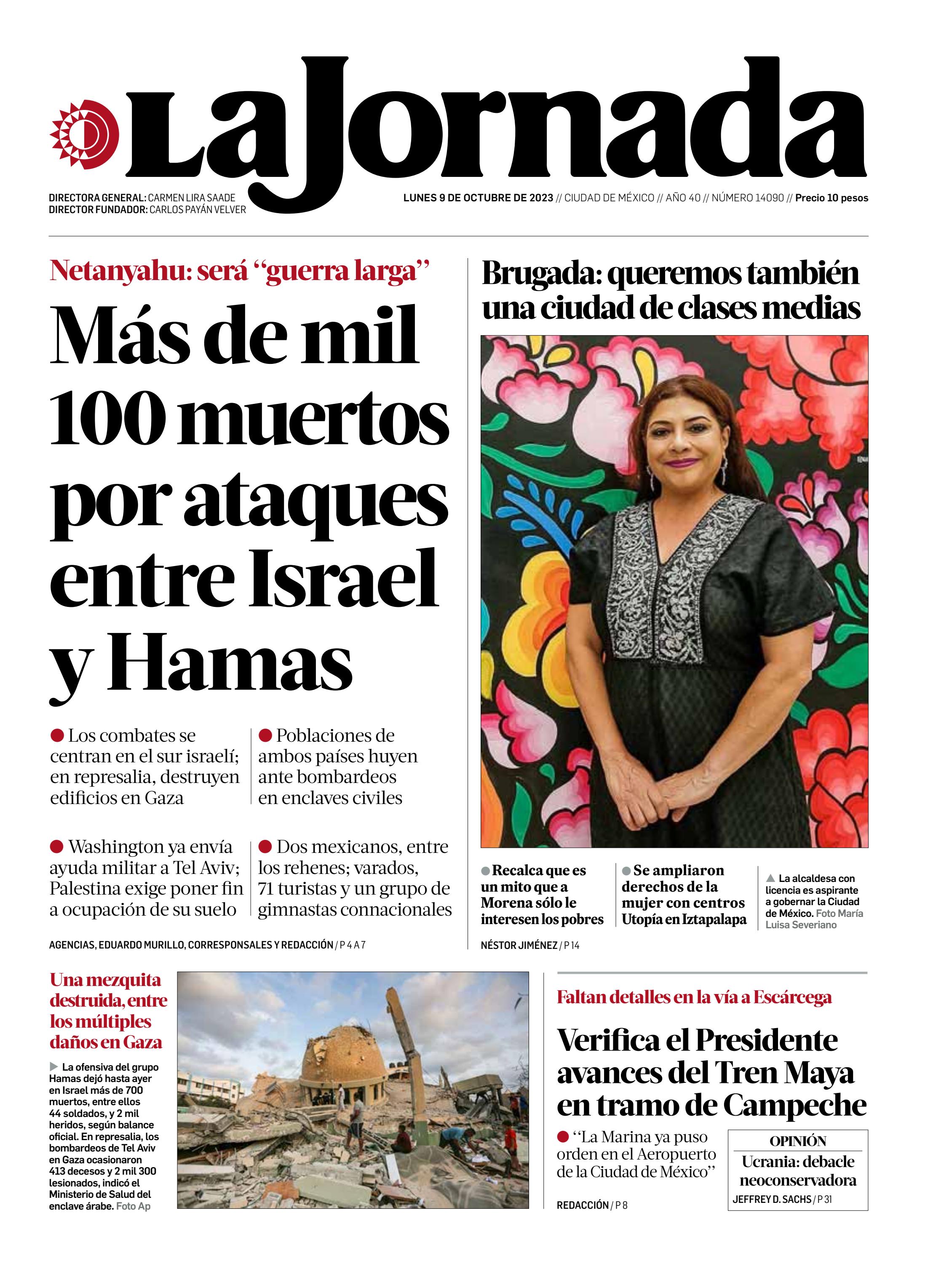 La Jornada 09 10 2023 By La Jornada Issuu