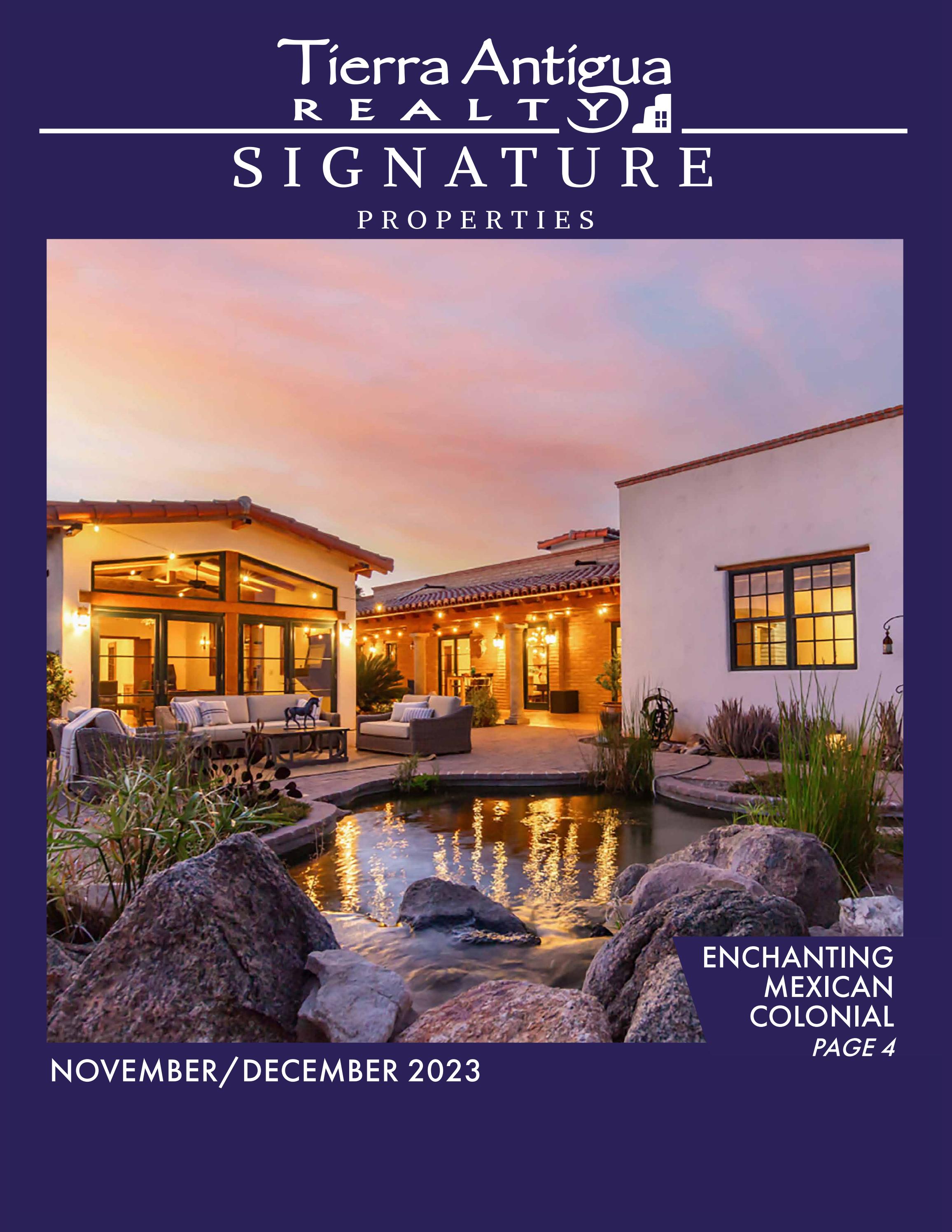 Tierra Antigua Signature Properties by TierraAntigua Issuu