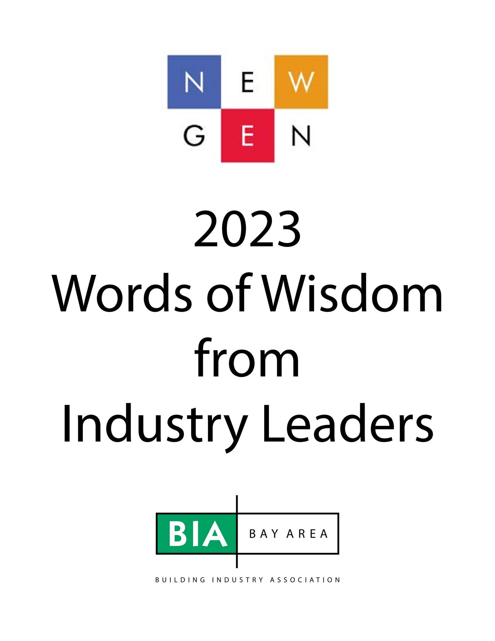 2023 BIABA New Gen Book of Wisdom by Evelyn Ragonton - Issuu