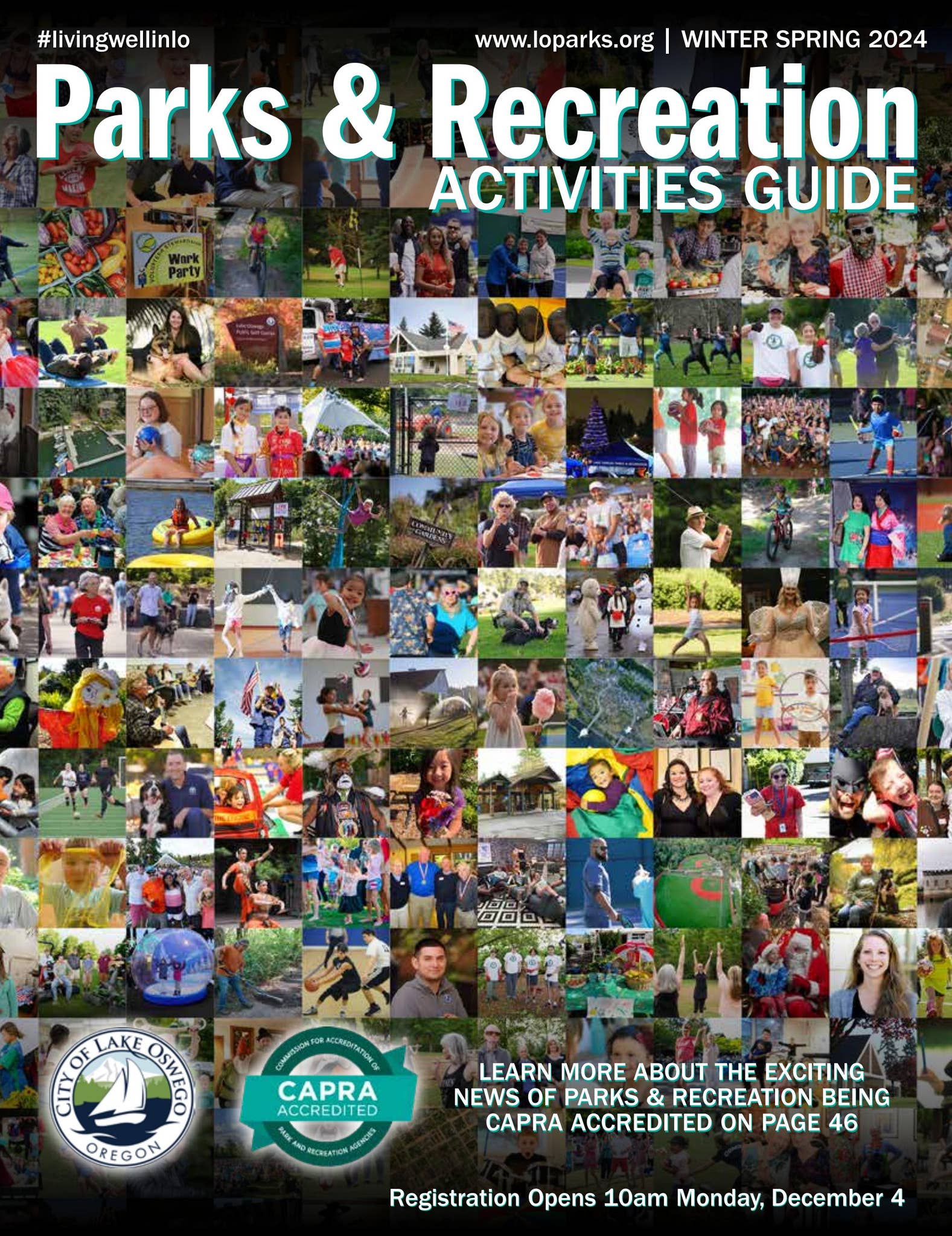 Lake Oswego Parks & Rec Winter/Spring 2024 Activities Guide by