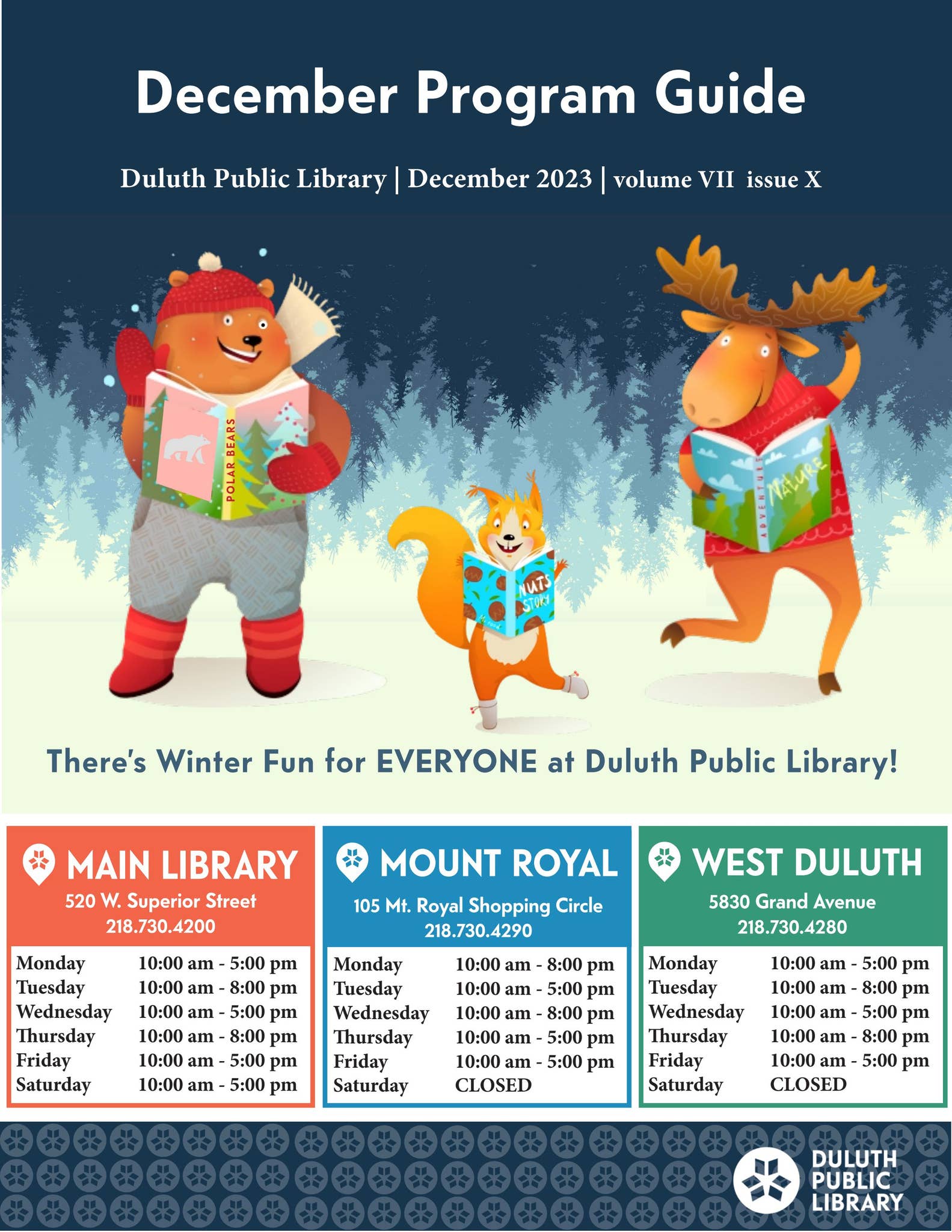 Duluth Public Library December 2023 Program Guide by Duluth Public