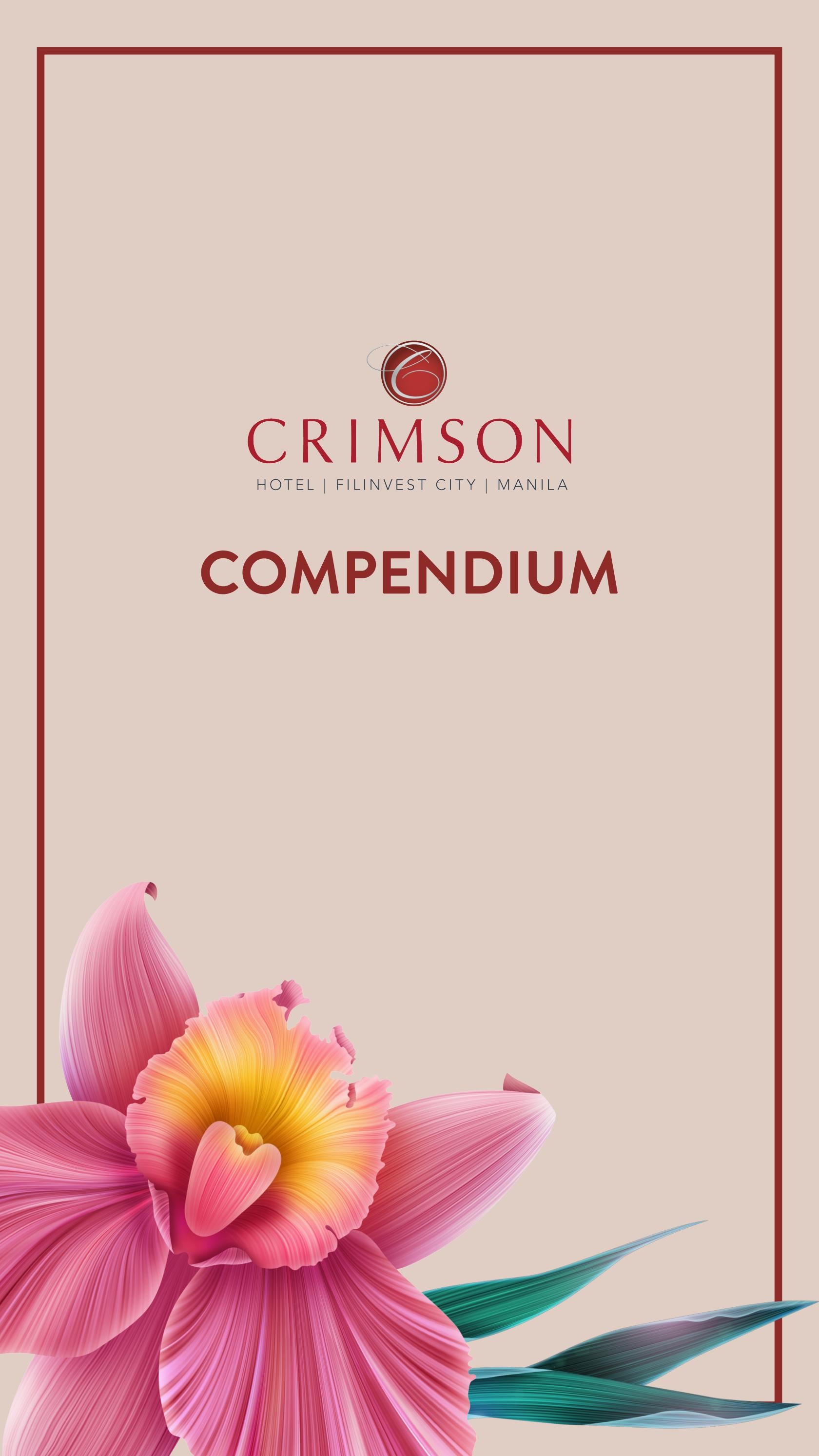 CRIMSON HOTEL COMPENDIUM by Crimson Hotel Filinvest City, Manila - Issuu