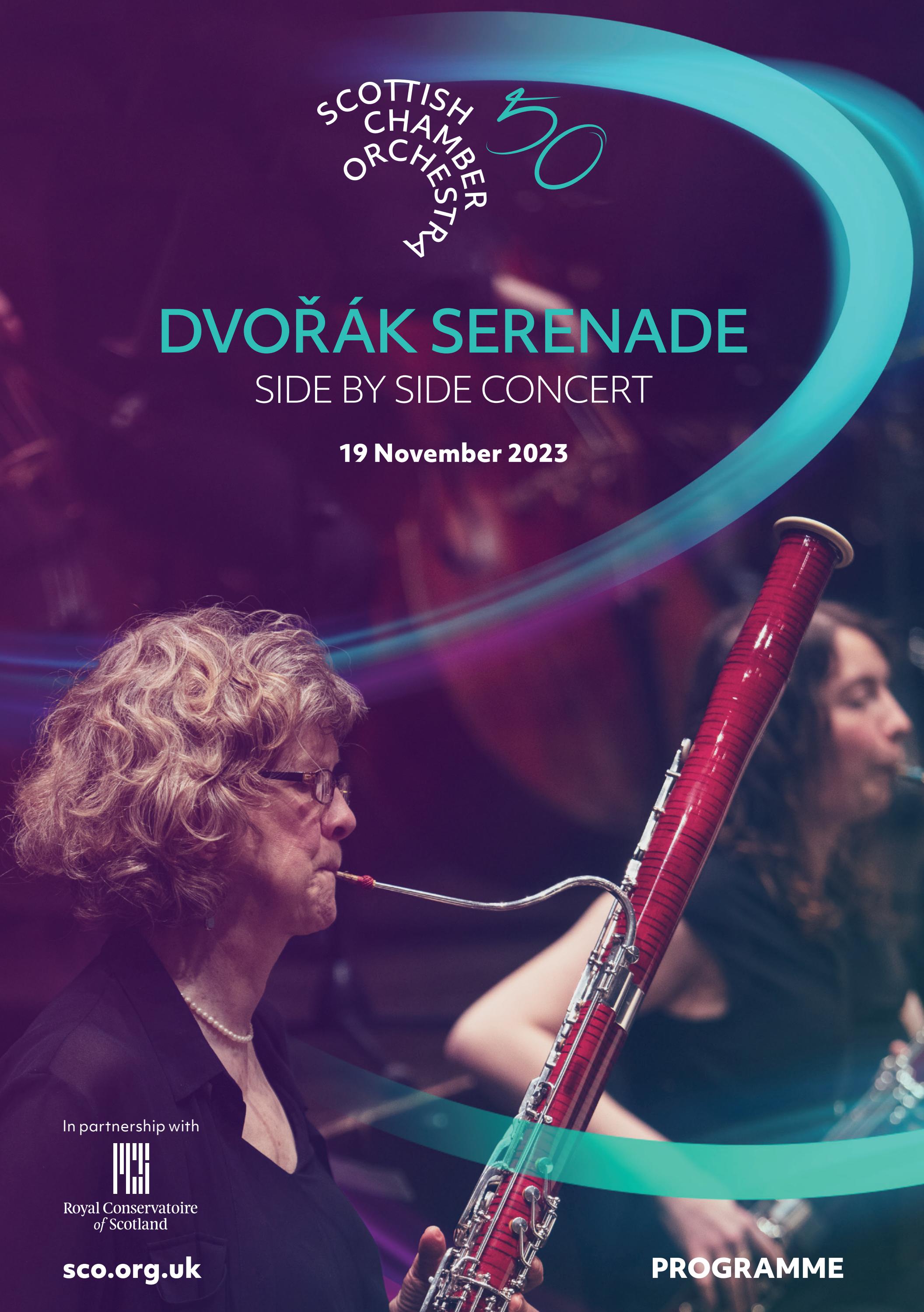 Dvořák Serenade (Side by Side) Season 23 24 Programme note by