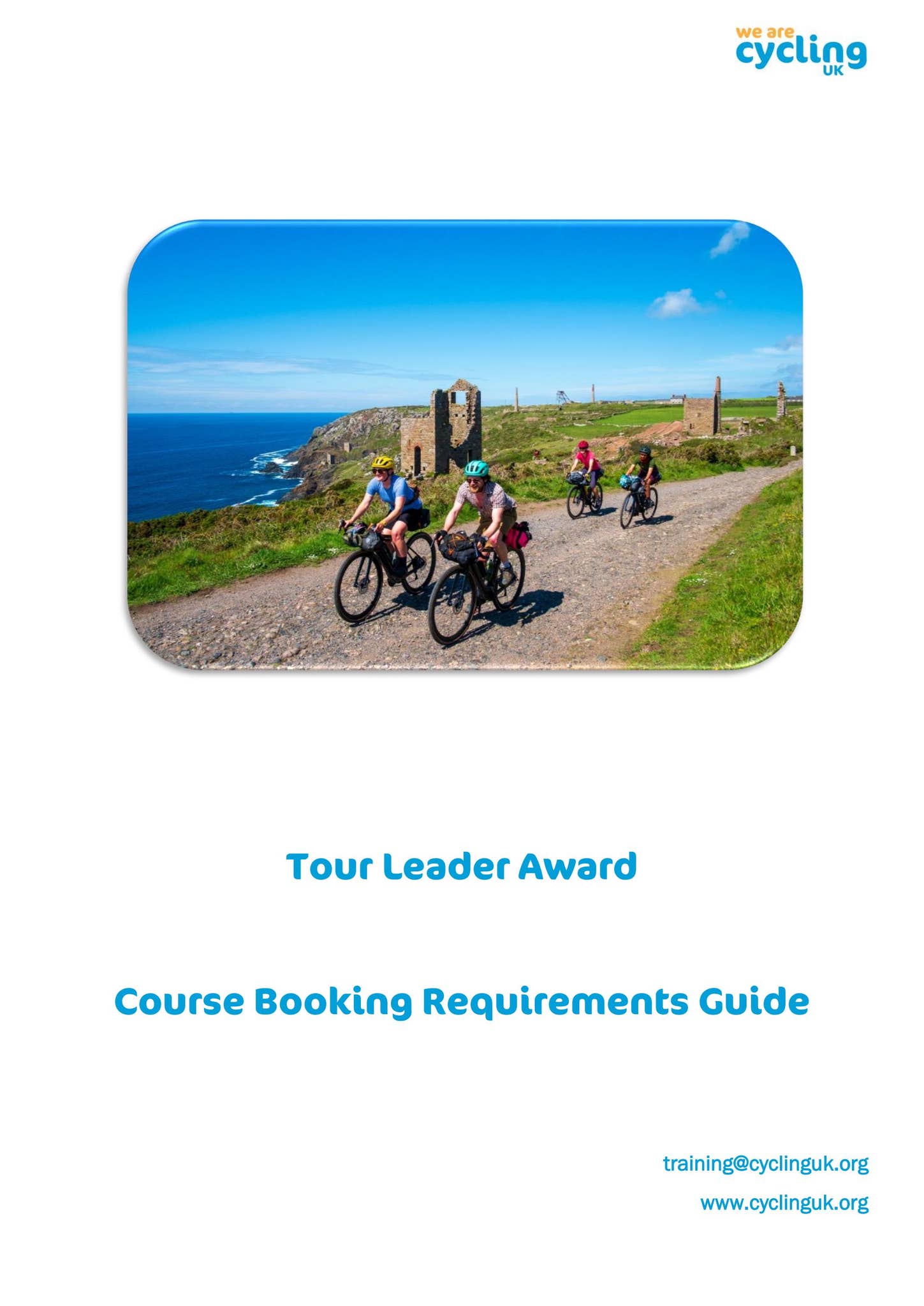 Tour Leader Award - Course Booking Guide by Cycling UK - Issuu