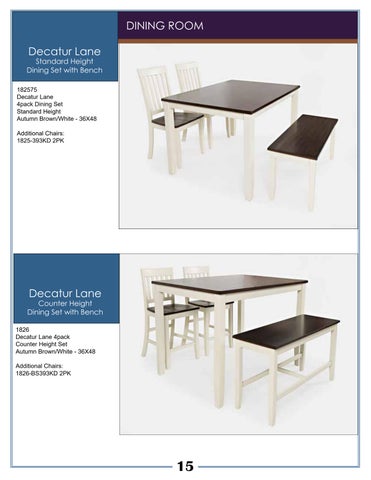 Red Dirt Furniture Co. 家具目录 · Jofran Dining 家具 第 16 页