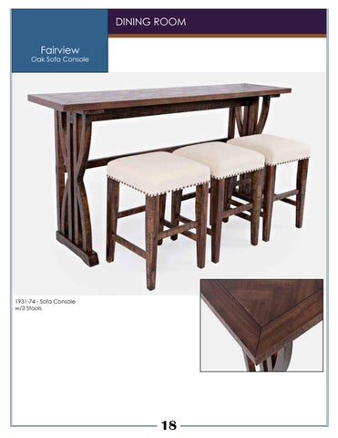 Red Dirt Furniture Co. 家具目录 · Jofran Dining 家具 第 19 页