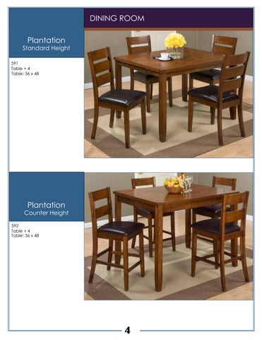 Red Dirt Furniture Co. 家具目录 · Jofran Dining 家具 第 5 页
