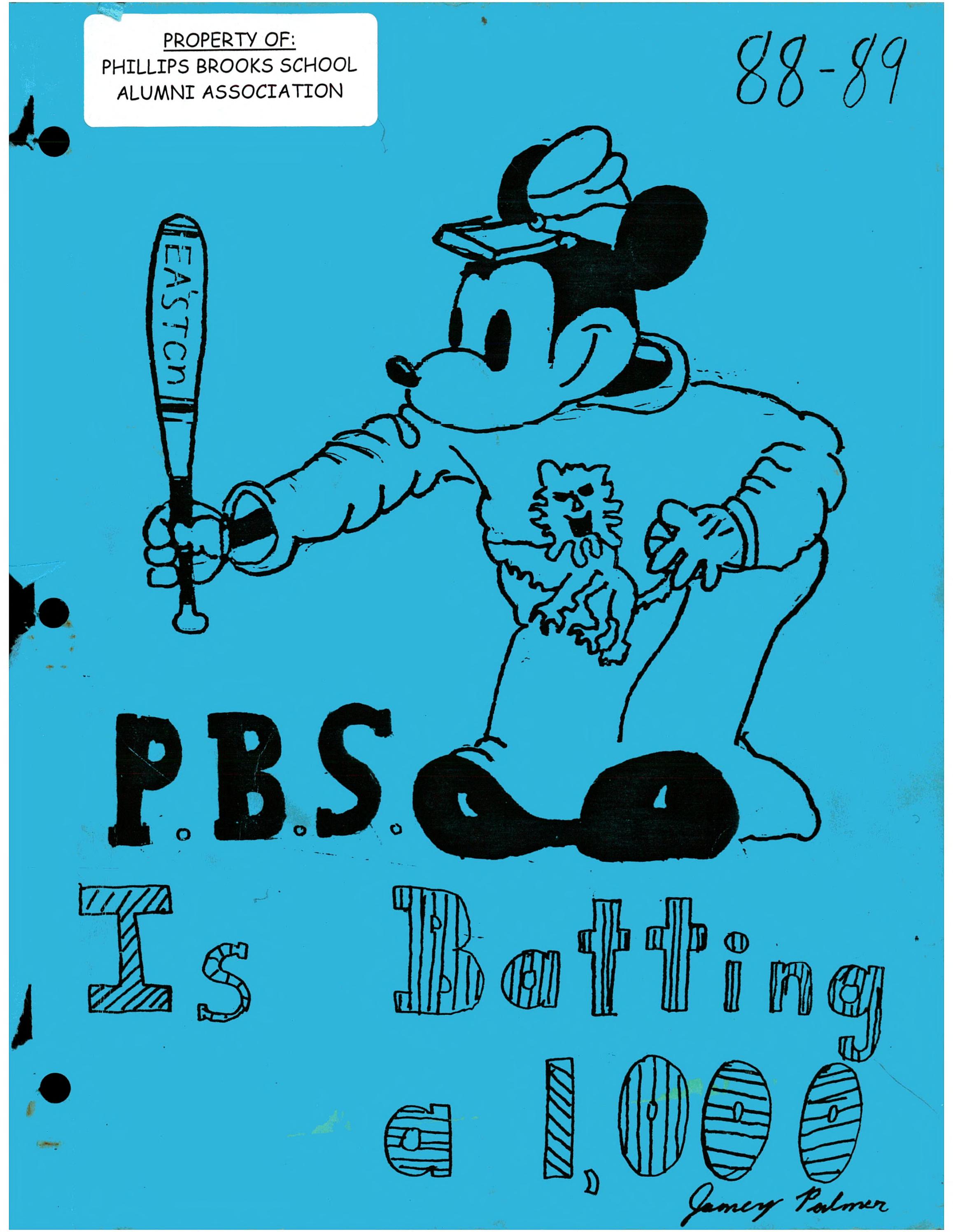 PBS Yearbook 1989 by Phillips Brooks School Issuu