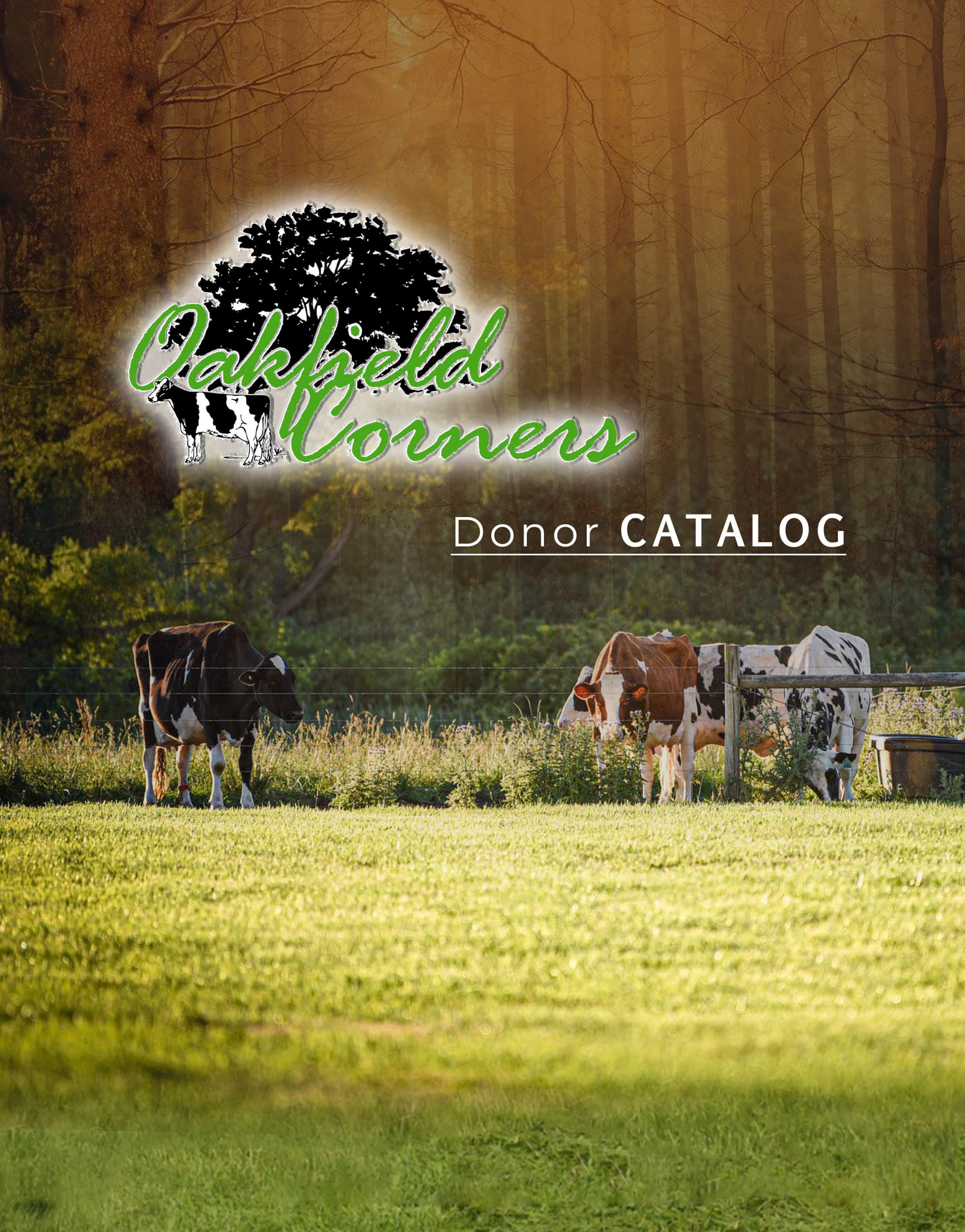 Oakfield Corners Donor Catalog by andrewhetke Issuu