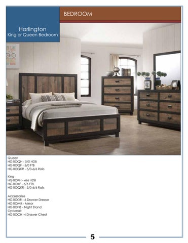 Red Dirt Furniture Co. 家具目录 · Elements 卧室 家具 第 5 页