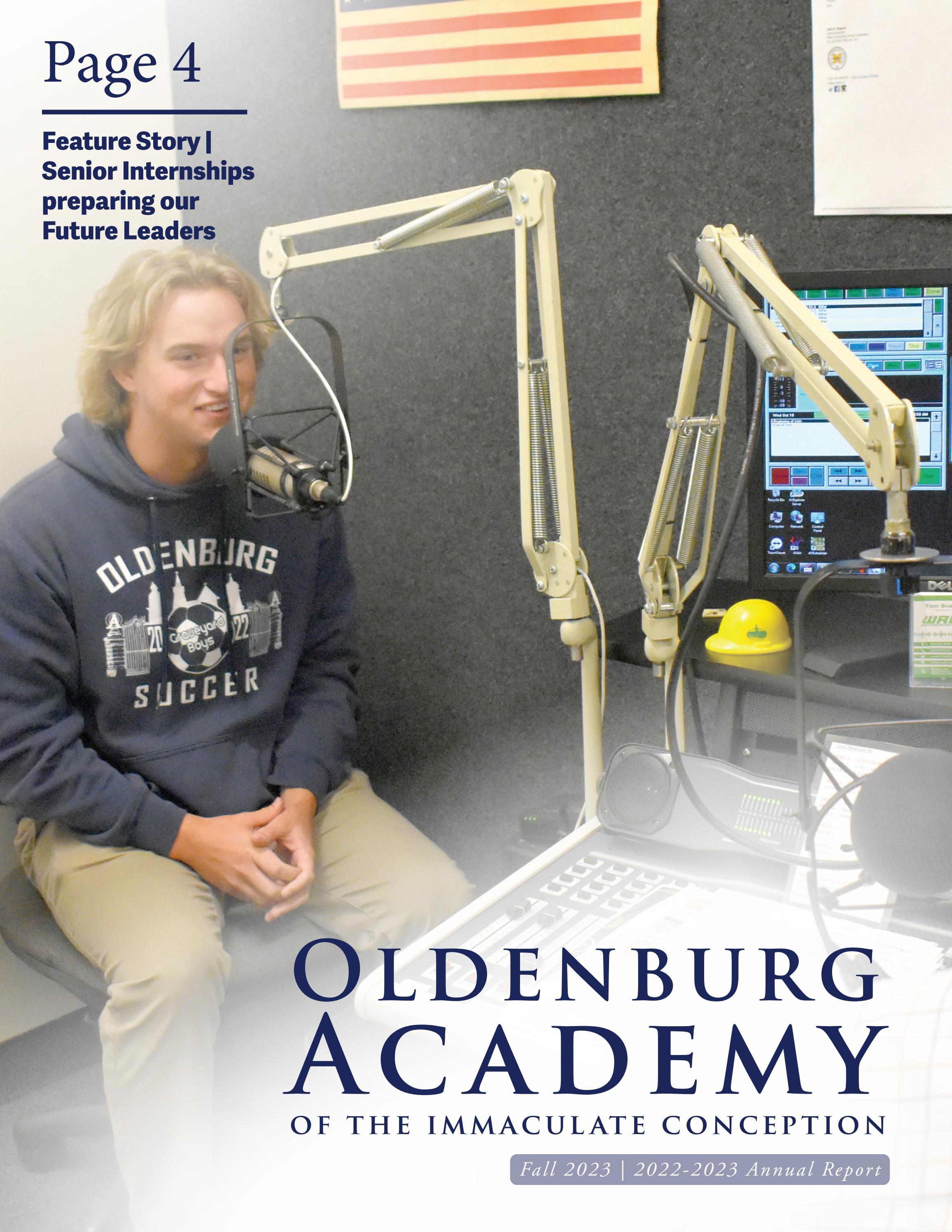 Oldenburg Academy 2023 Fall Magazine & Annual Report by Oldenburg