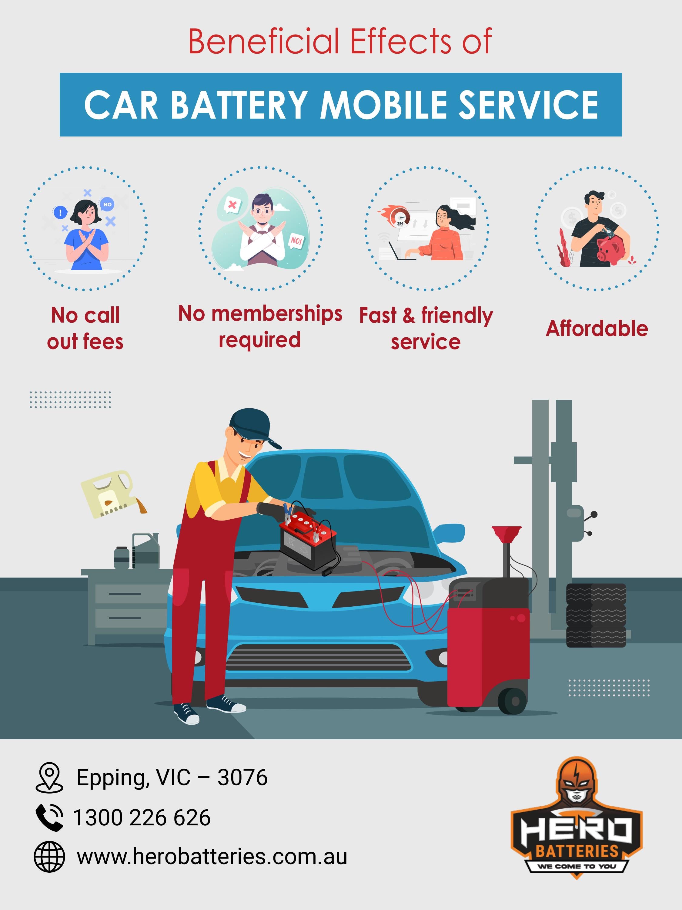 Mobile car battery replacement melbourne by hero batteries Issuu