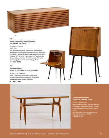 Quittenbaum Kunstauktionen GmbH 灯饰目录 · Auktion 172A | Schools of Design | Quittenbaum Kunstauktionen München 第 21 页