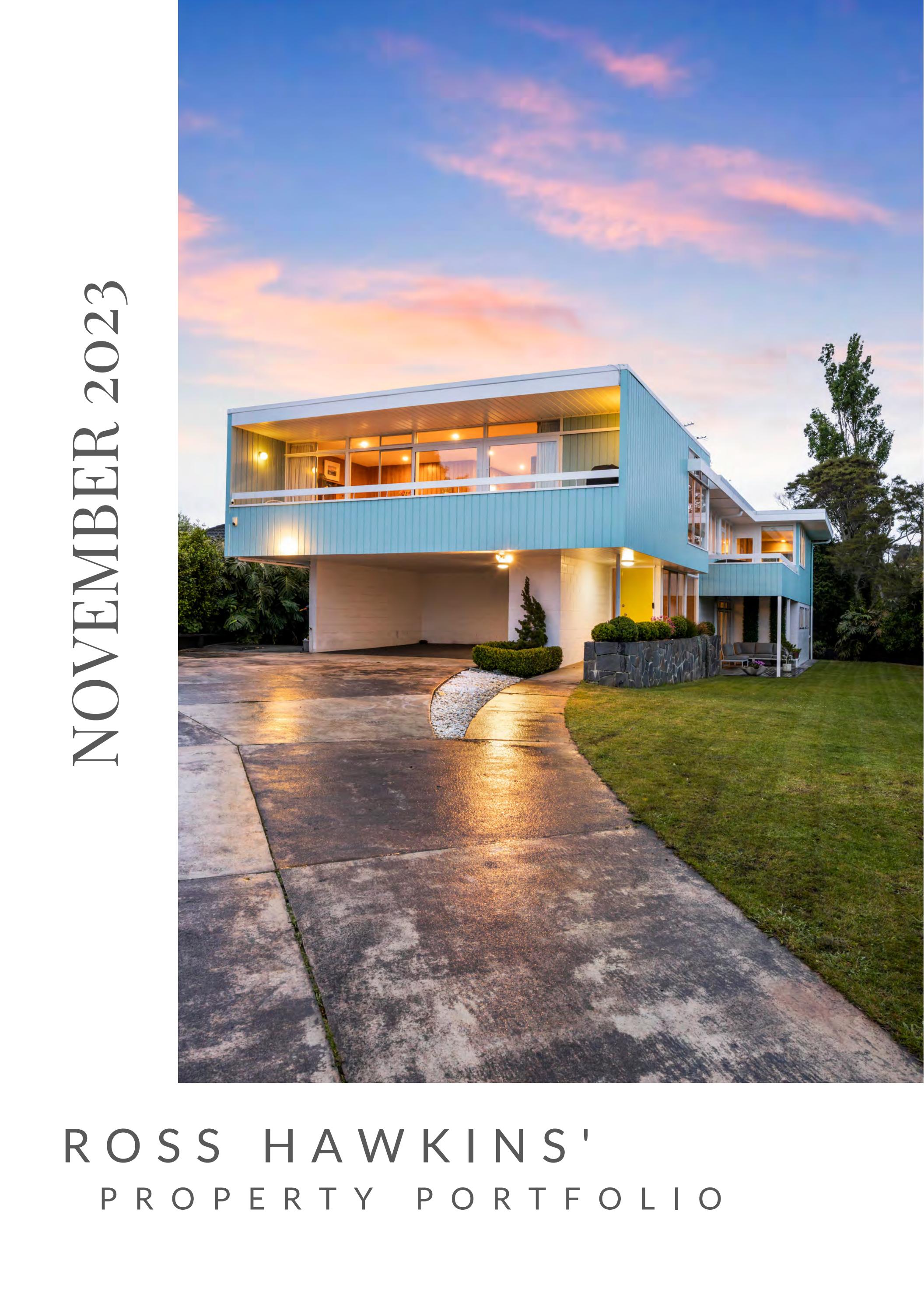 Ross Hawkins' Property Portfolio November 23 by RossHawkinsProperty