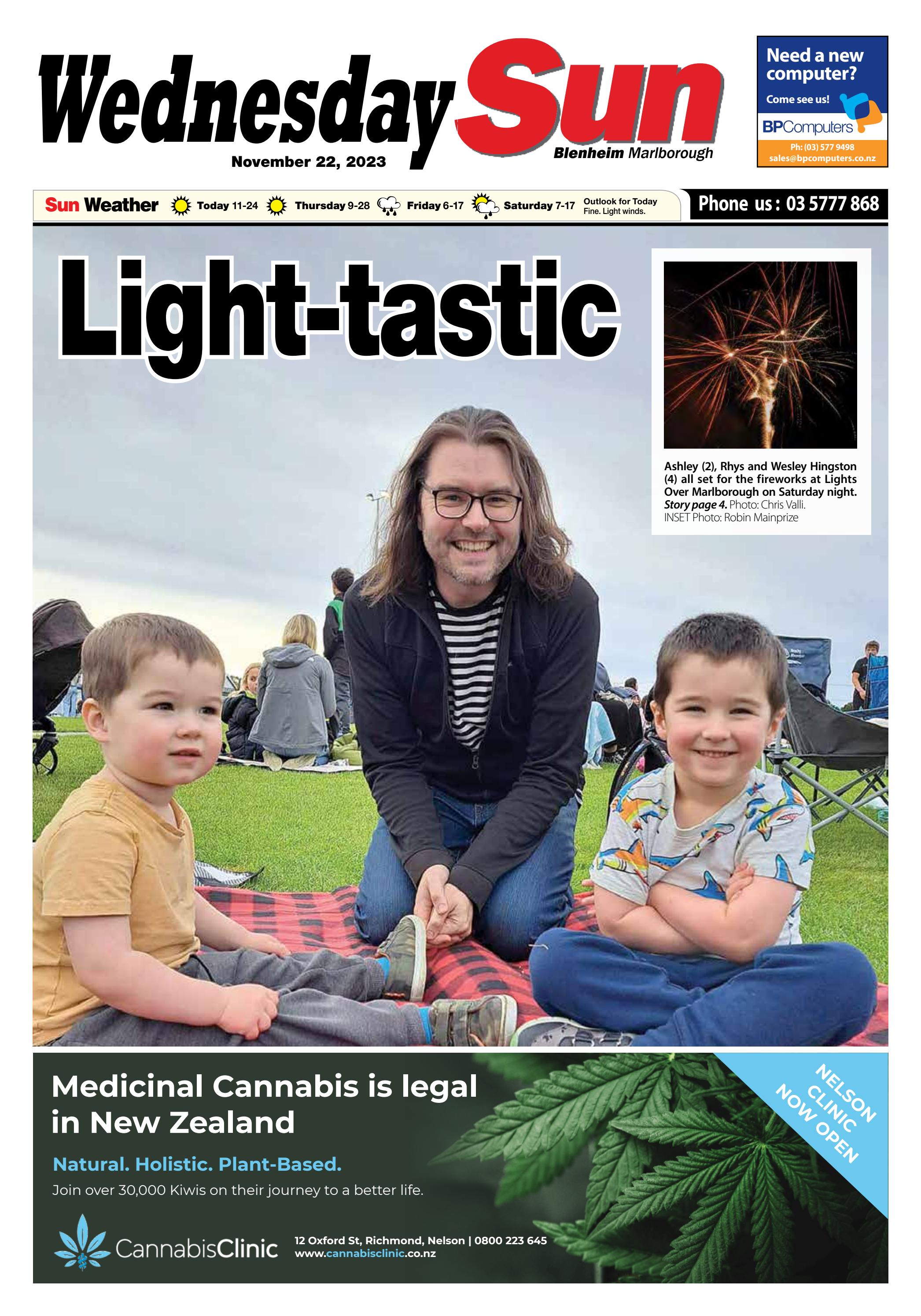 22 November Blenheim Sun Newspaper by The Blenheim Sun Issuu