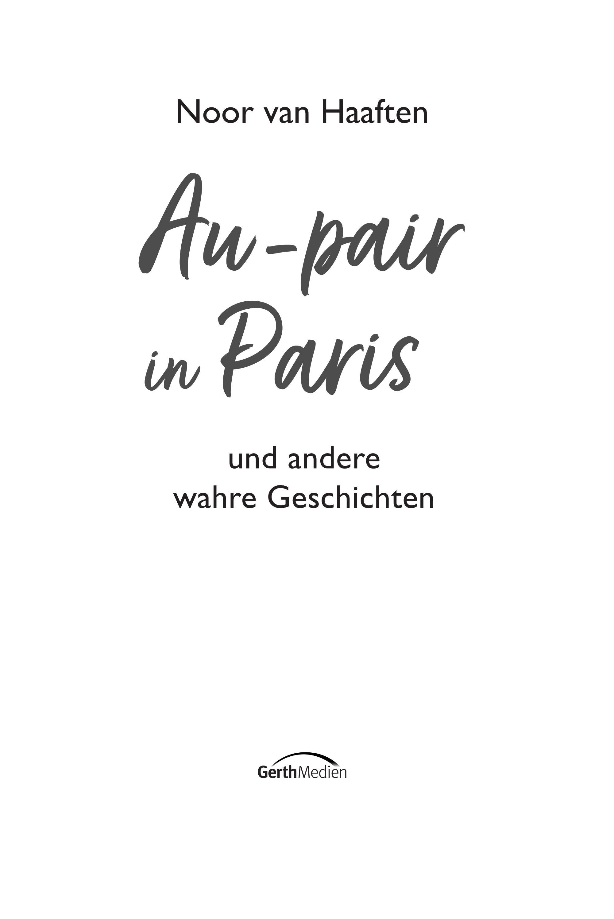 Aupair in Paris 9783986950682 by SCM Verlagsgruppe Issuu