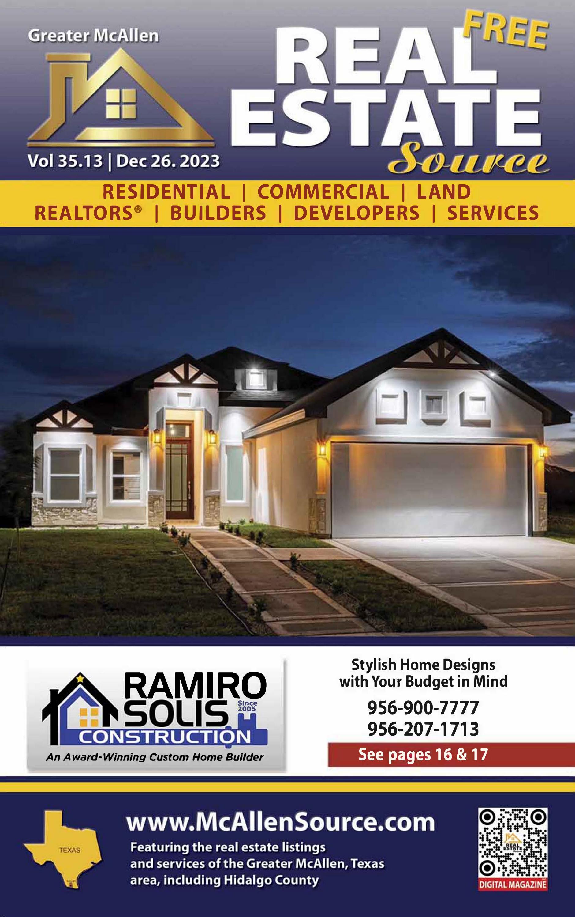 McAllen Real Estate Source Volume 35.13 by Source Publications - Issuu