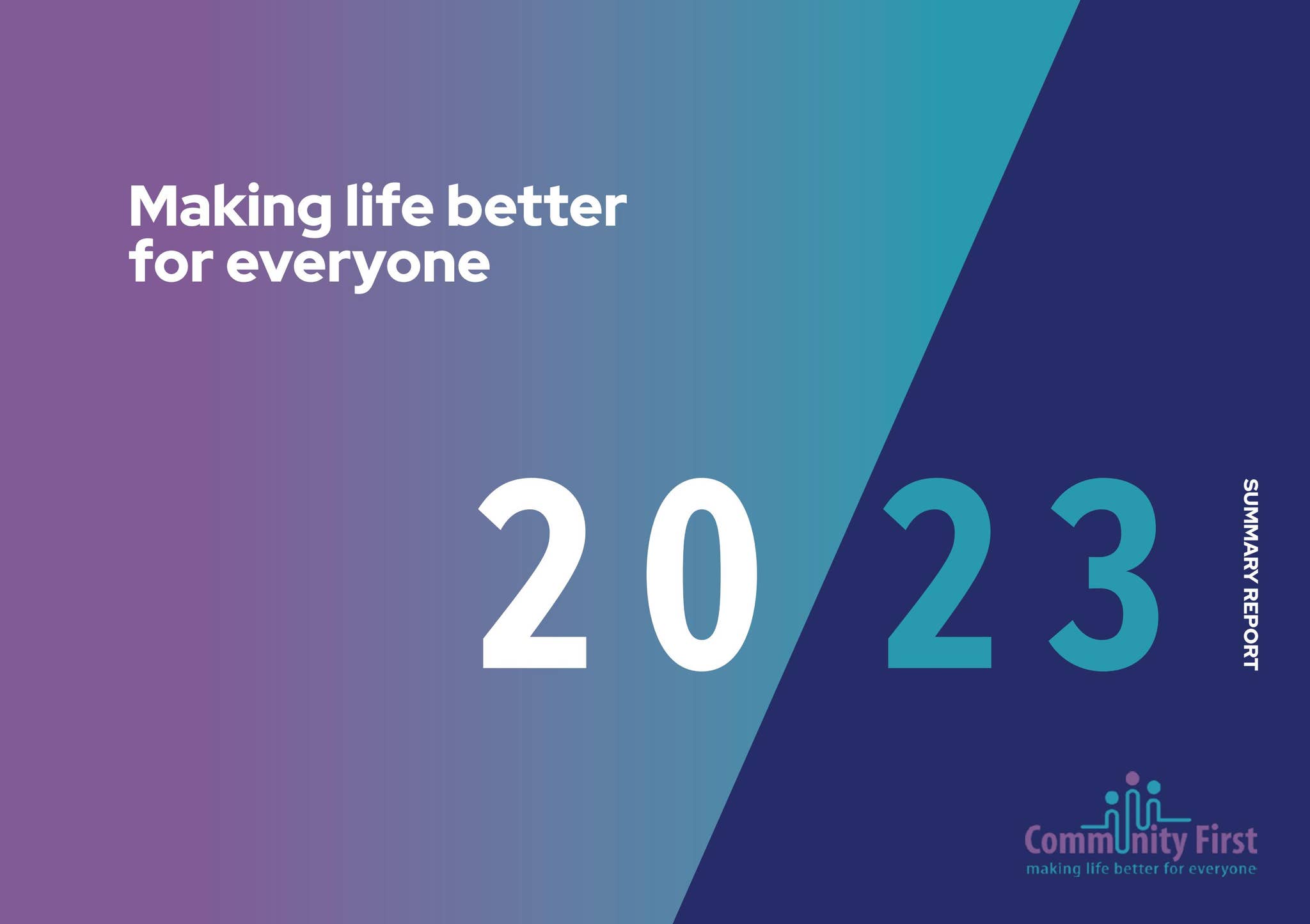 Community First 2023 Impact Report by Community First - Issuu