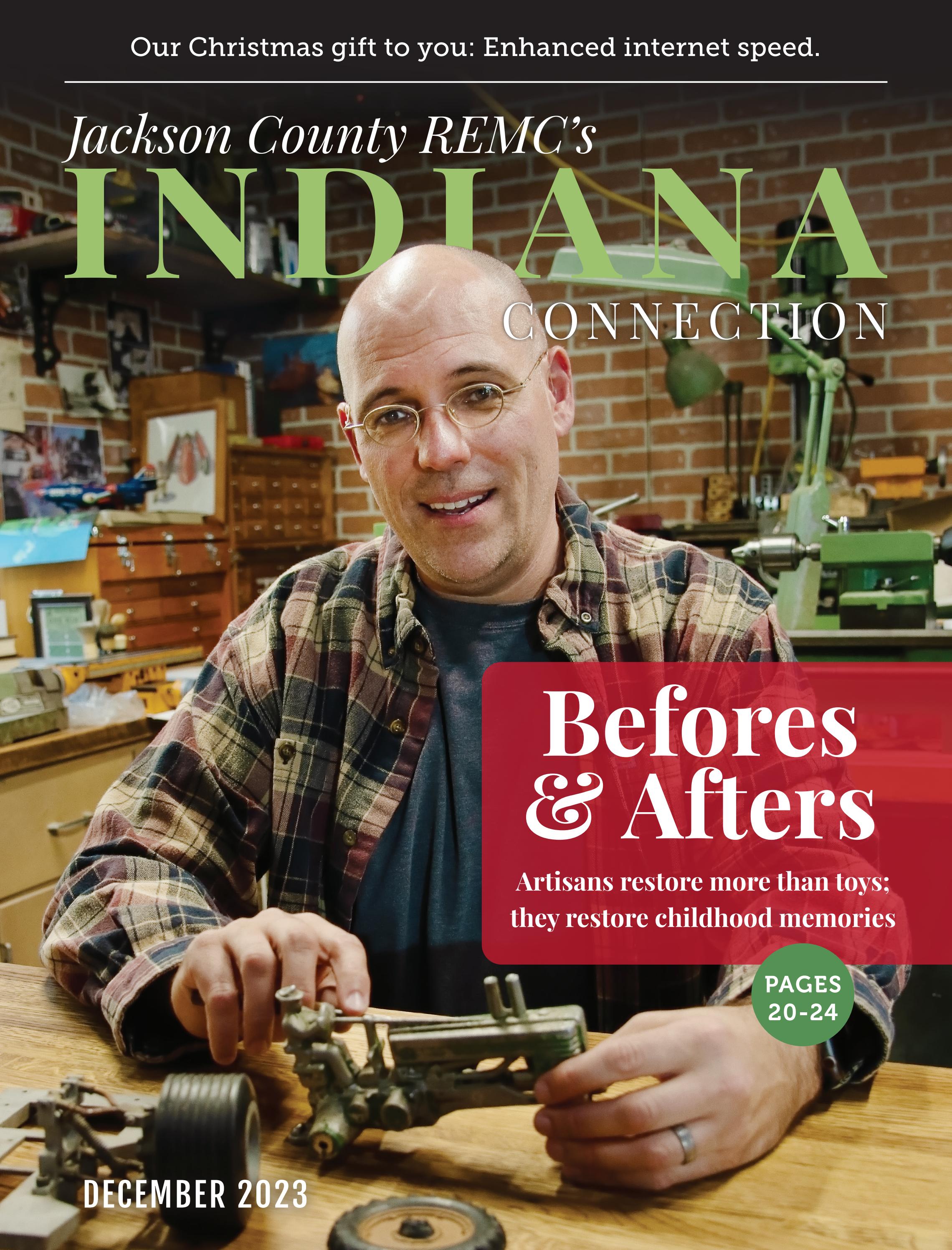 Jackson County REMC December 2023 Indiana Connection by