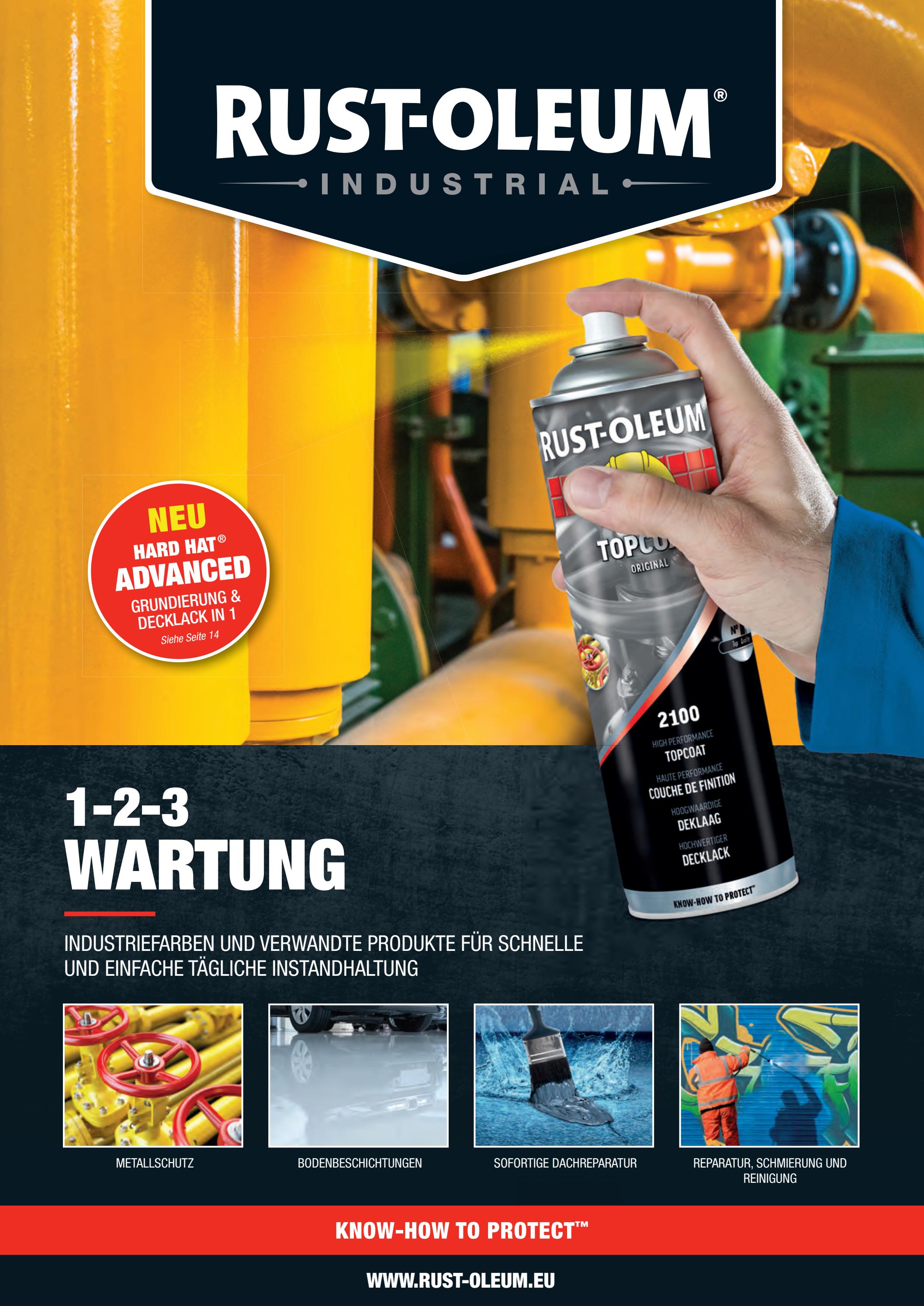 RUSTOLEUM® 123 Wartung Katalog by RUSTOLEUM Industrial Europe Issuu