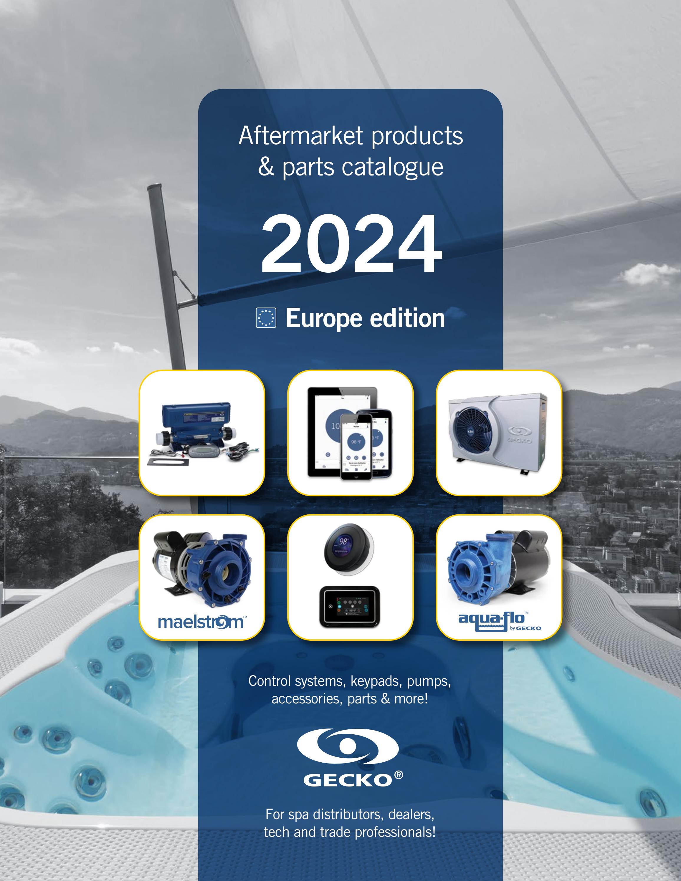 Aftermarket products & parts catalogue 2024 European edition by Gecko