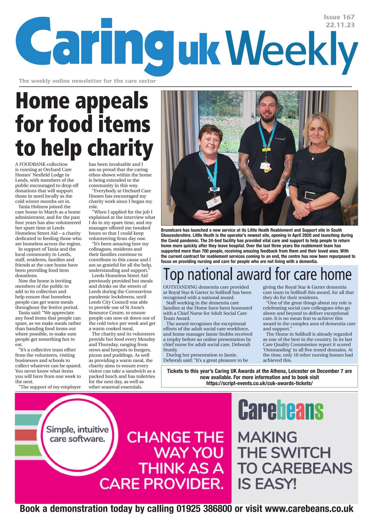 Caring UK Weekly - 22 November 2023 by Script Media - Issuu