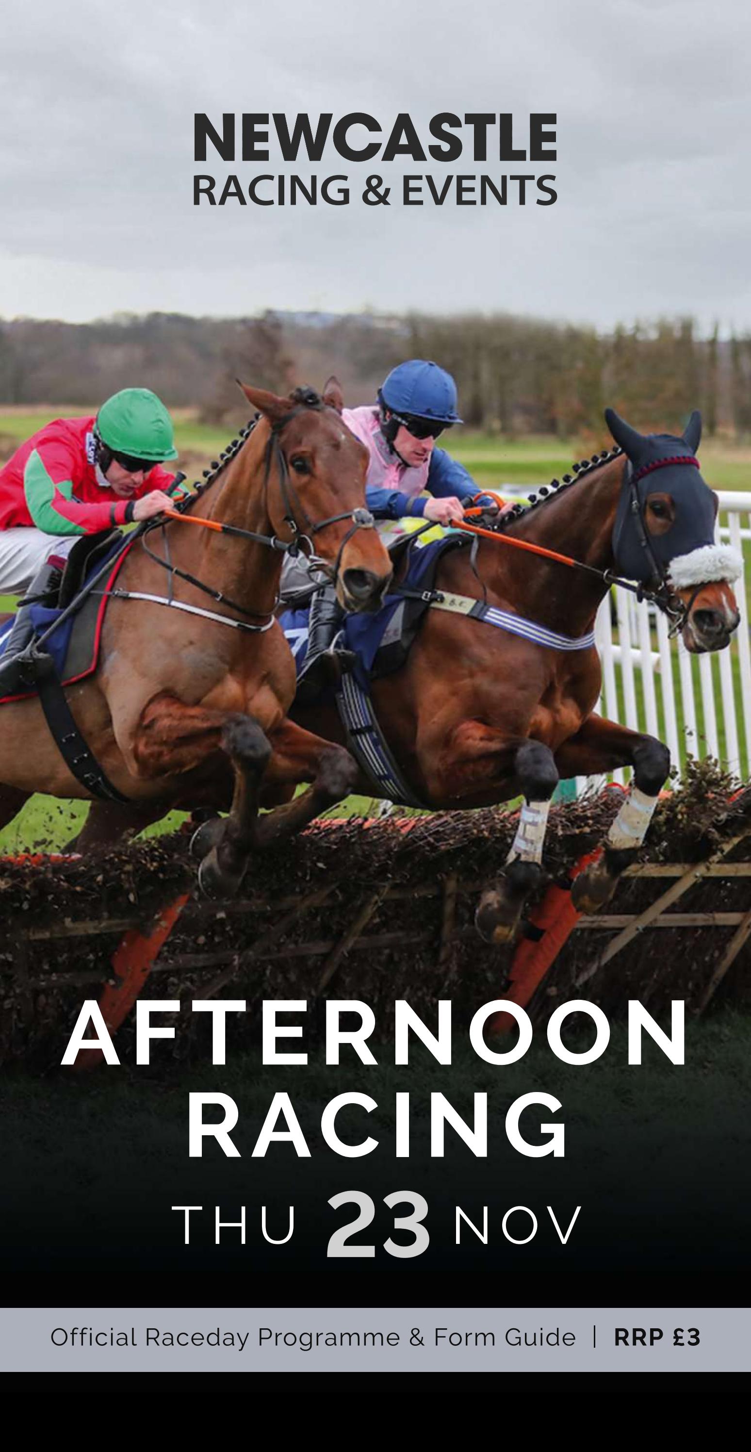 Newcastle Racecard - Thursday 23rd November by Arena Racing Company - Issuu
