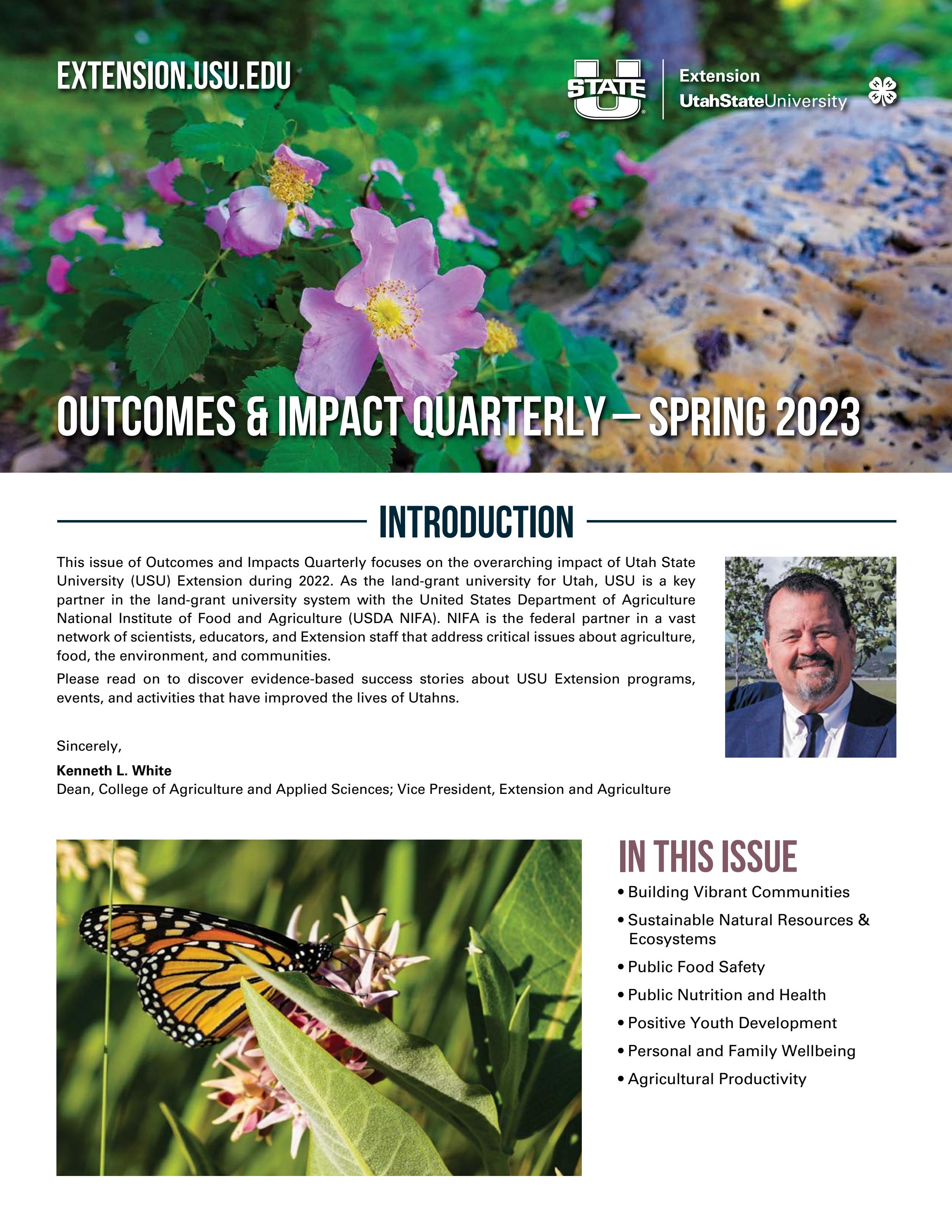 and Impact Quarterly Spring 2023 by Utah State University