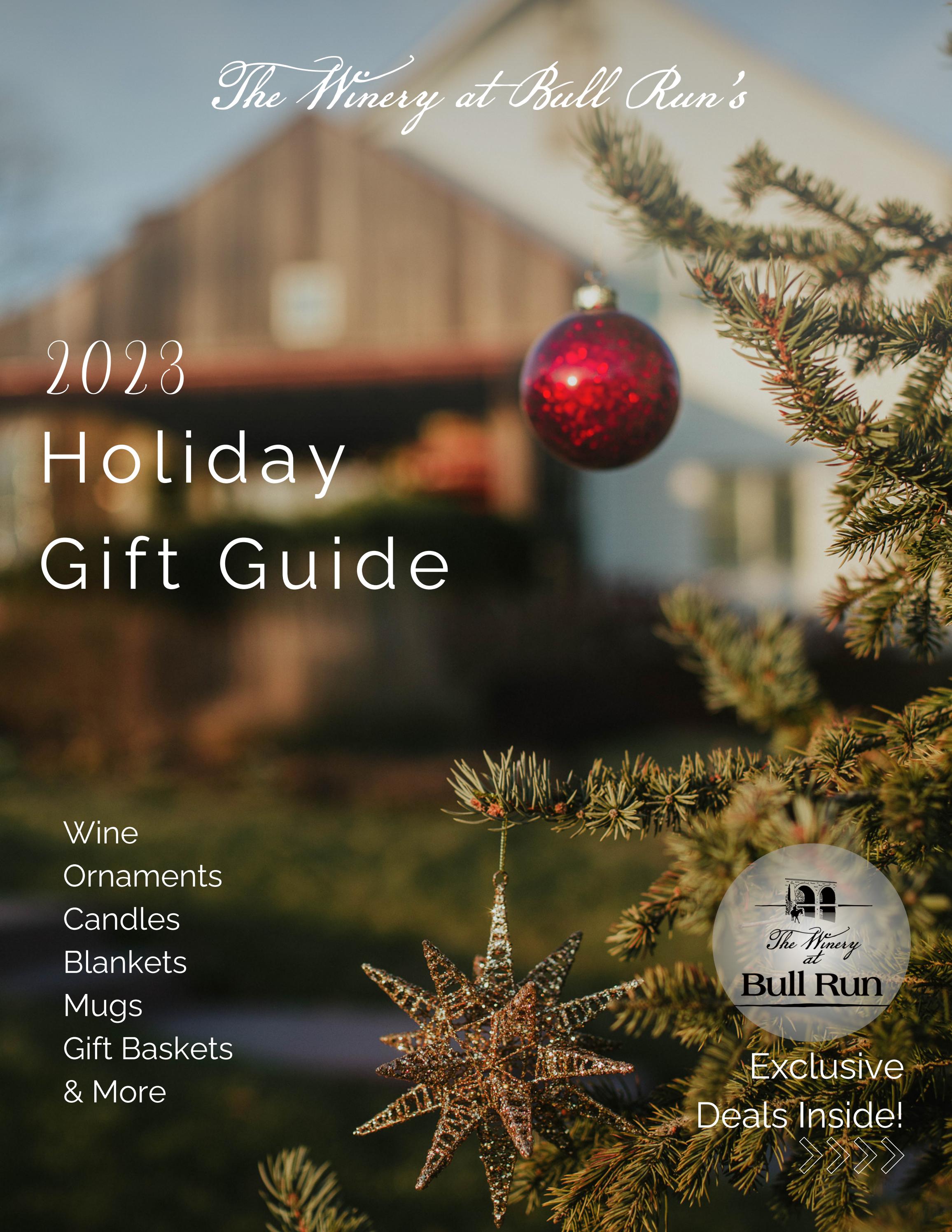 2023 The Winery at Bull Run Holiday Gift Guide by The Winery at Bull