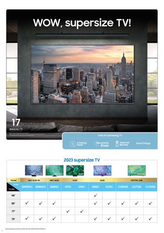Samsung Tvs - Season Of Gifting 家具单页 第 2 页