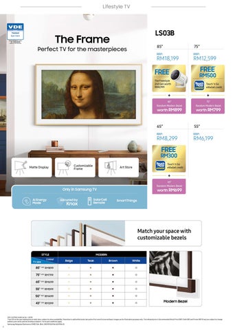Samsung Tvs - Season Of Gifting 家具单页 第 6 页