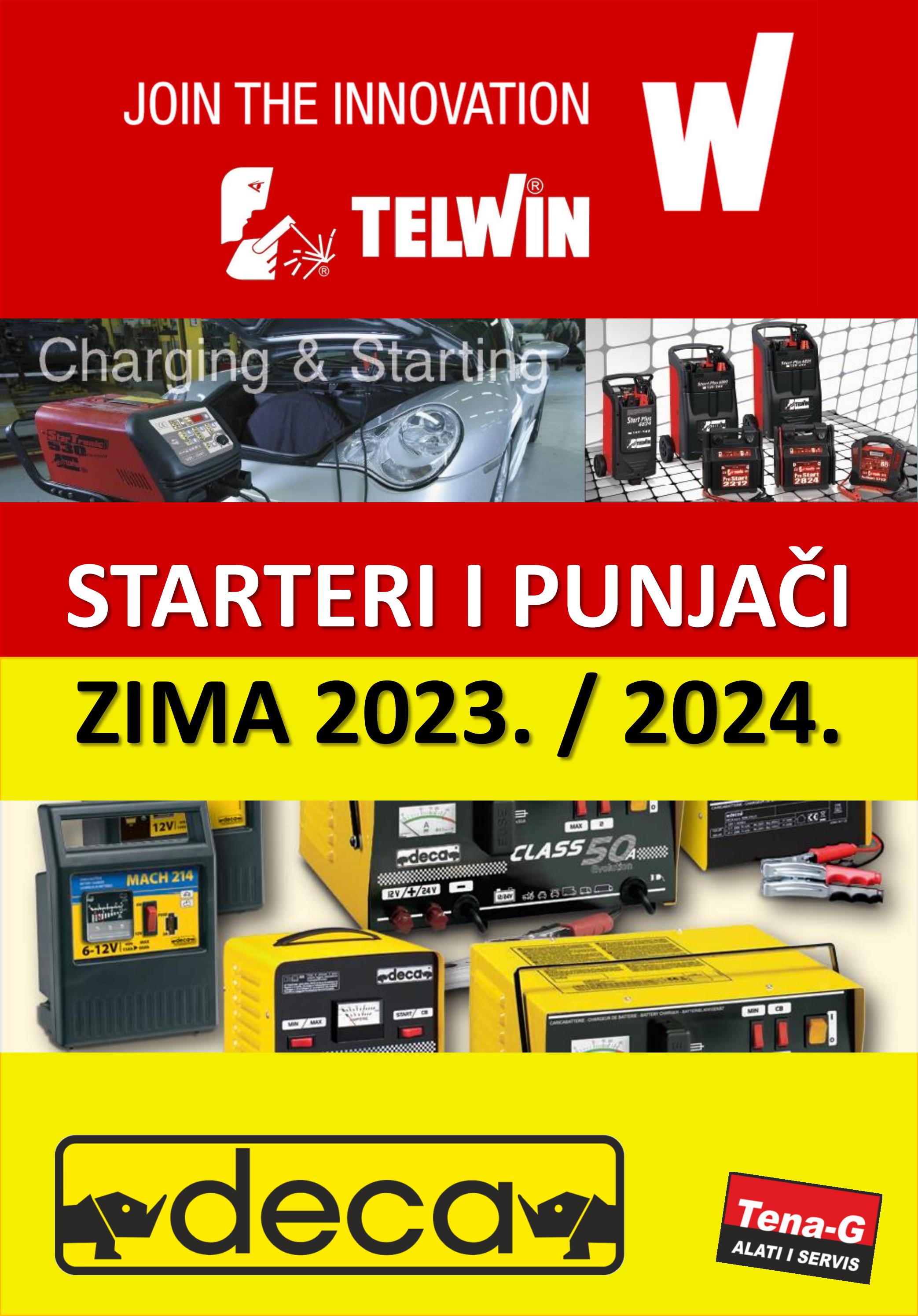 Telwin & Deca promo starteri i punjači 2023 by Catalog.hr Issuu