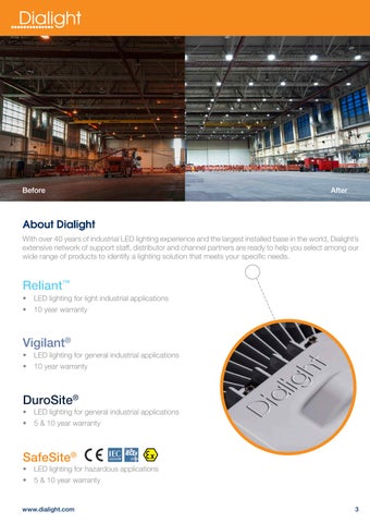 avaliteprojectlighting Dialight LED 灯饰目录 第 3 页