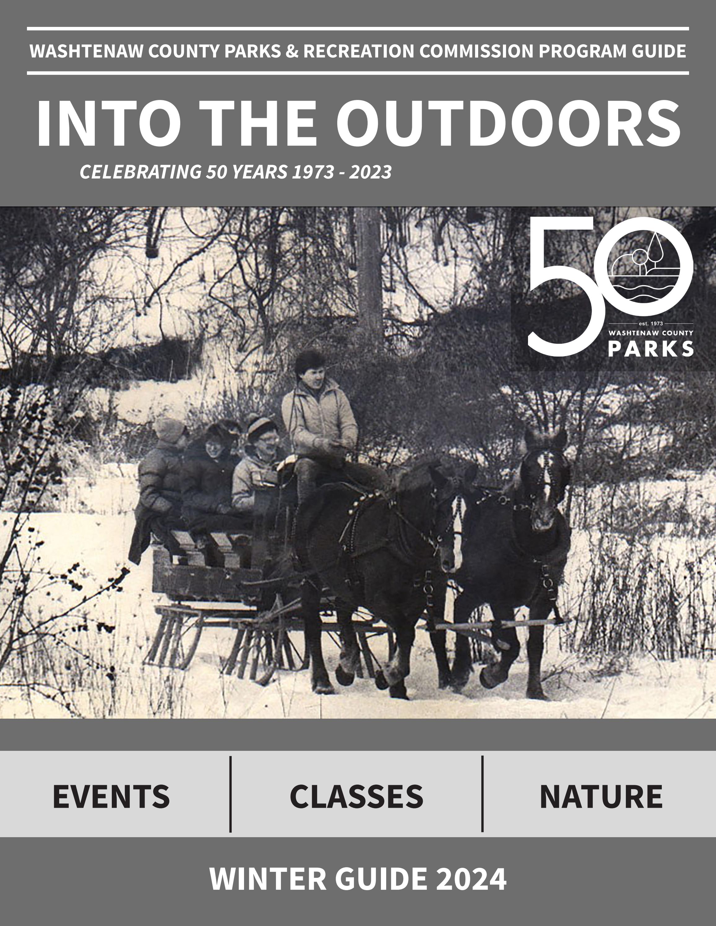 Washtenaw County Parks Winter Program Guide by Washtenaw County Parks