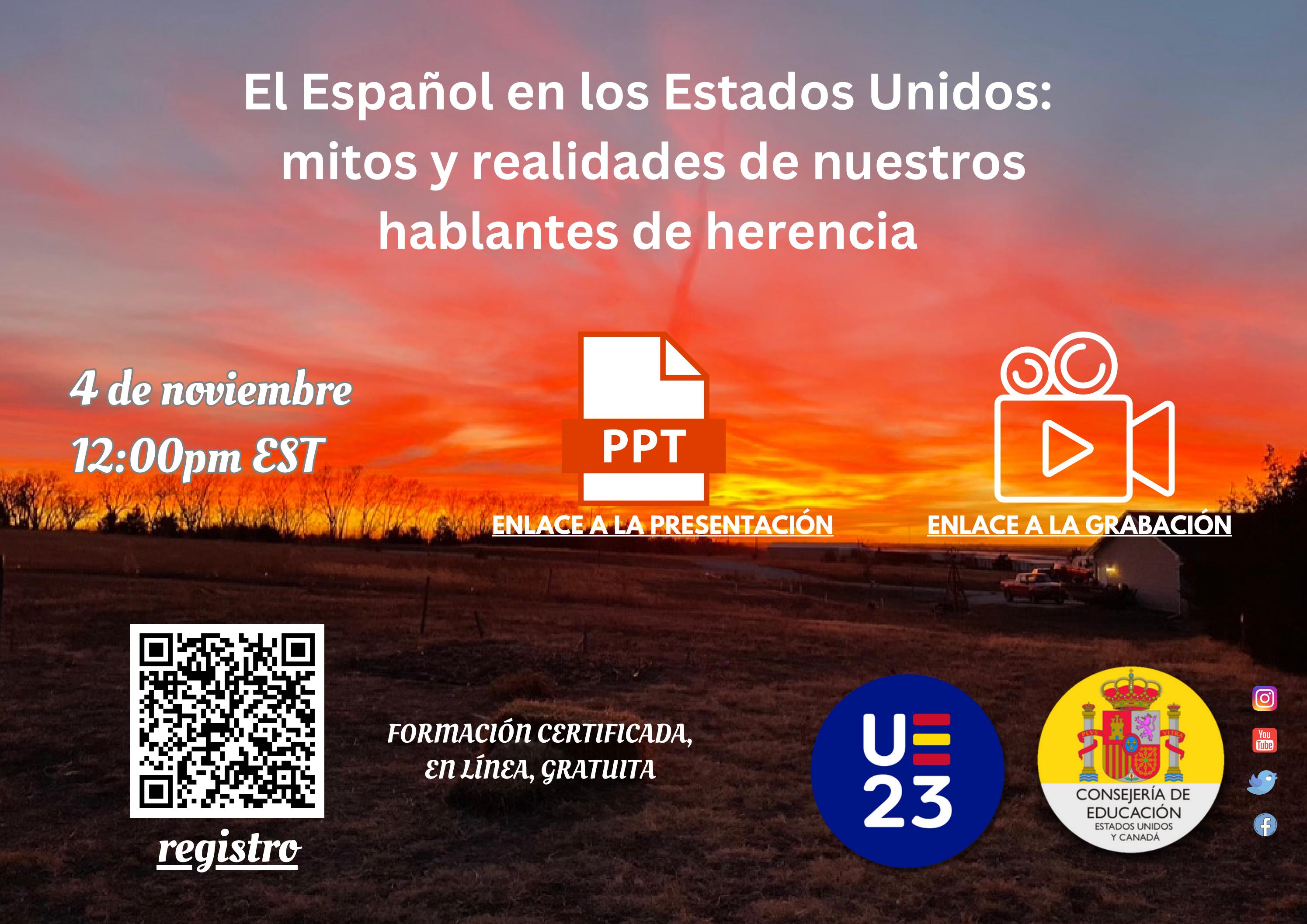 El español en los Estados Unidos: mitos y realidades de nuestros